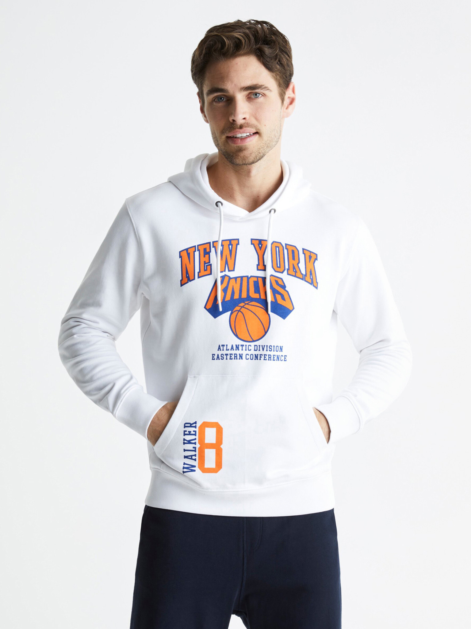 Celio NBA New York Knicks Pulover Bela - Pepit.si