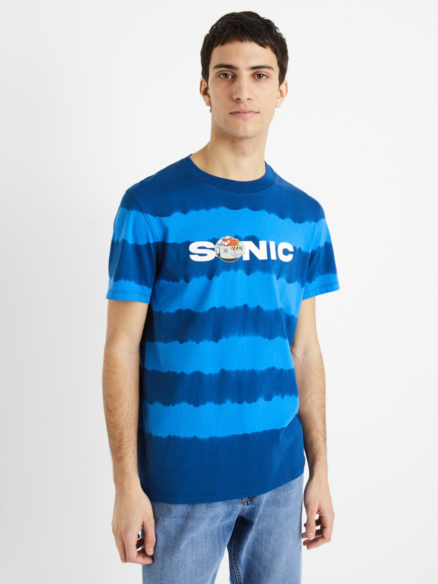 Celio Sonic Majica Modra - Pepit.si