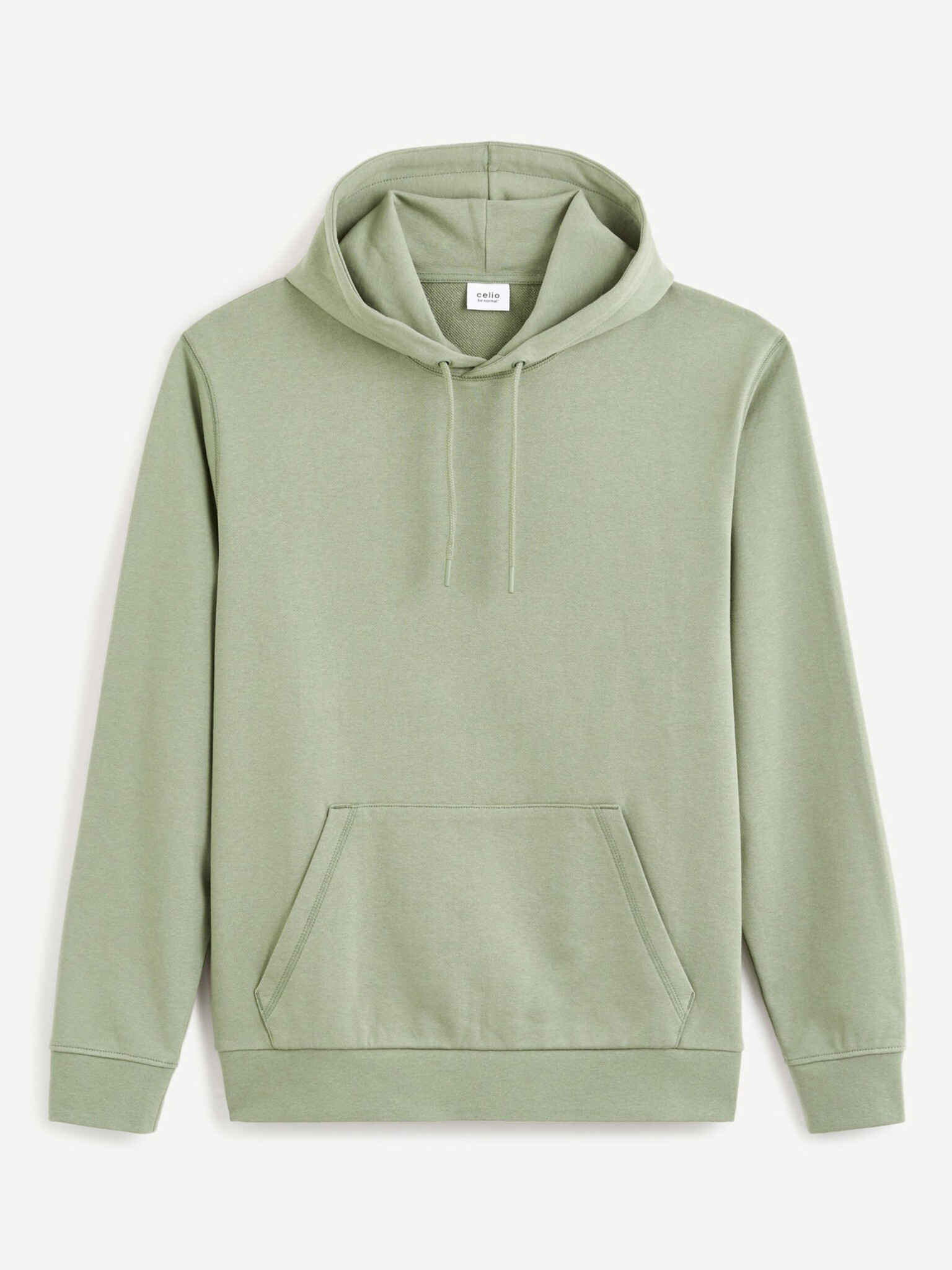 Celio Tehoodie Pulover Zelena - Pepit.si