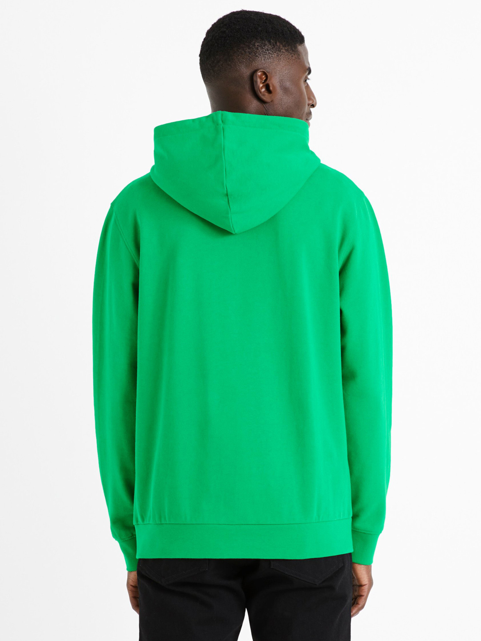 Celio Tehoodie Pulover Zelena - Pepit.si