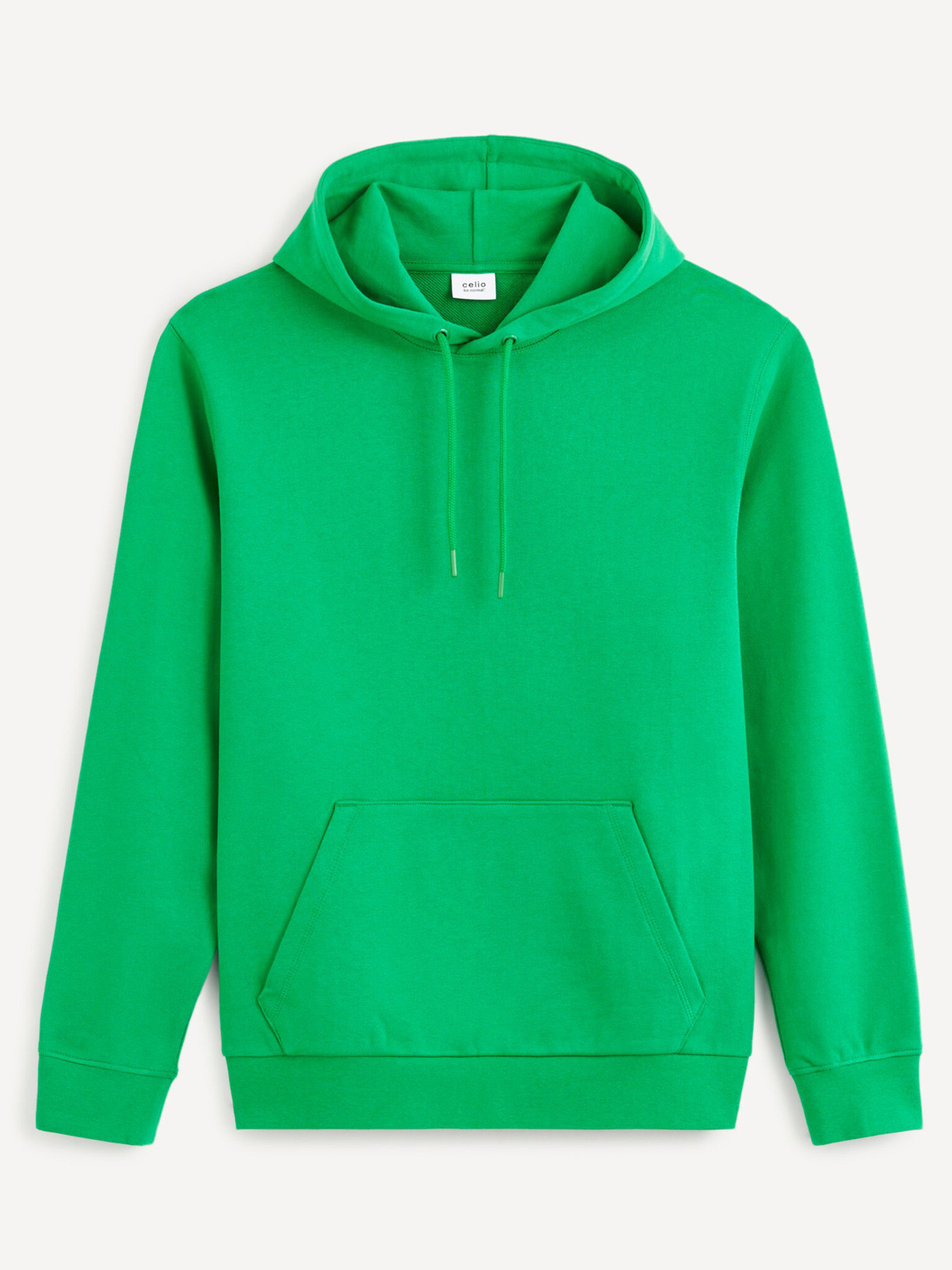 Celio Tehoodie Pulover Zelena - Pepit.si