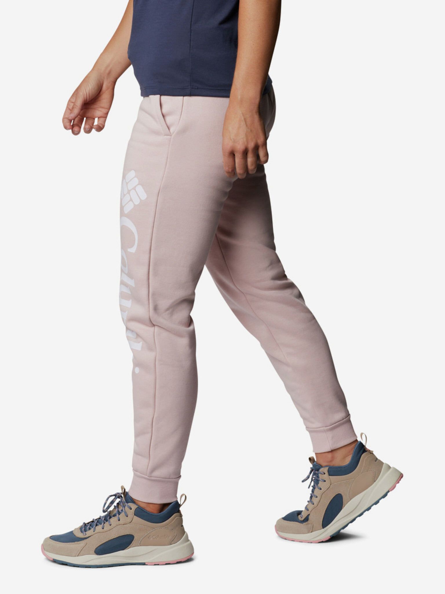 Columbia ™ Logo Fleece Jogger Spodnji del trenirke Roza - Pepit.si