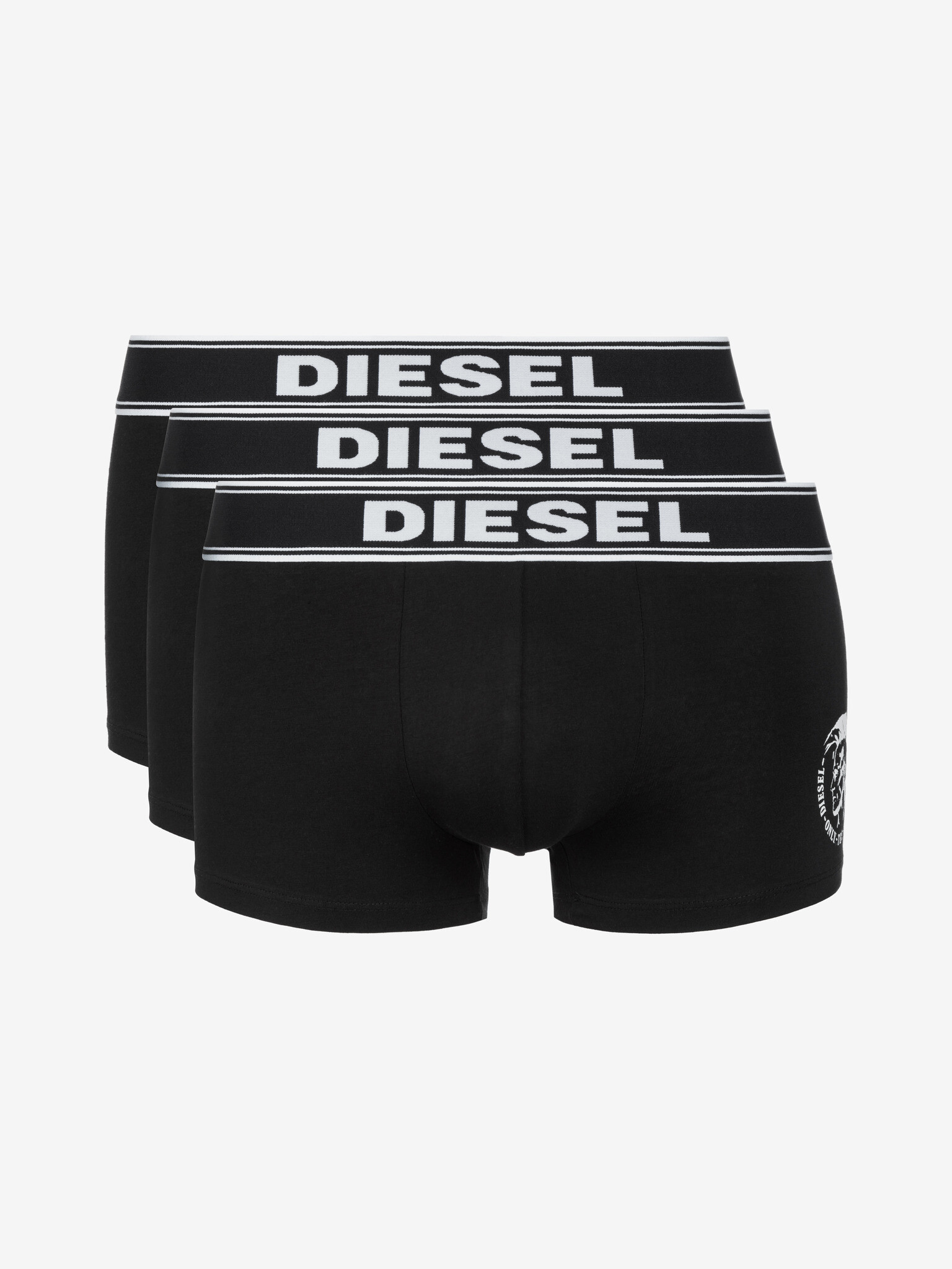 Diesel Oprijete boksarice 3 Piece Črna - Pepit.si