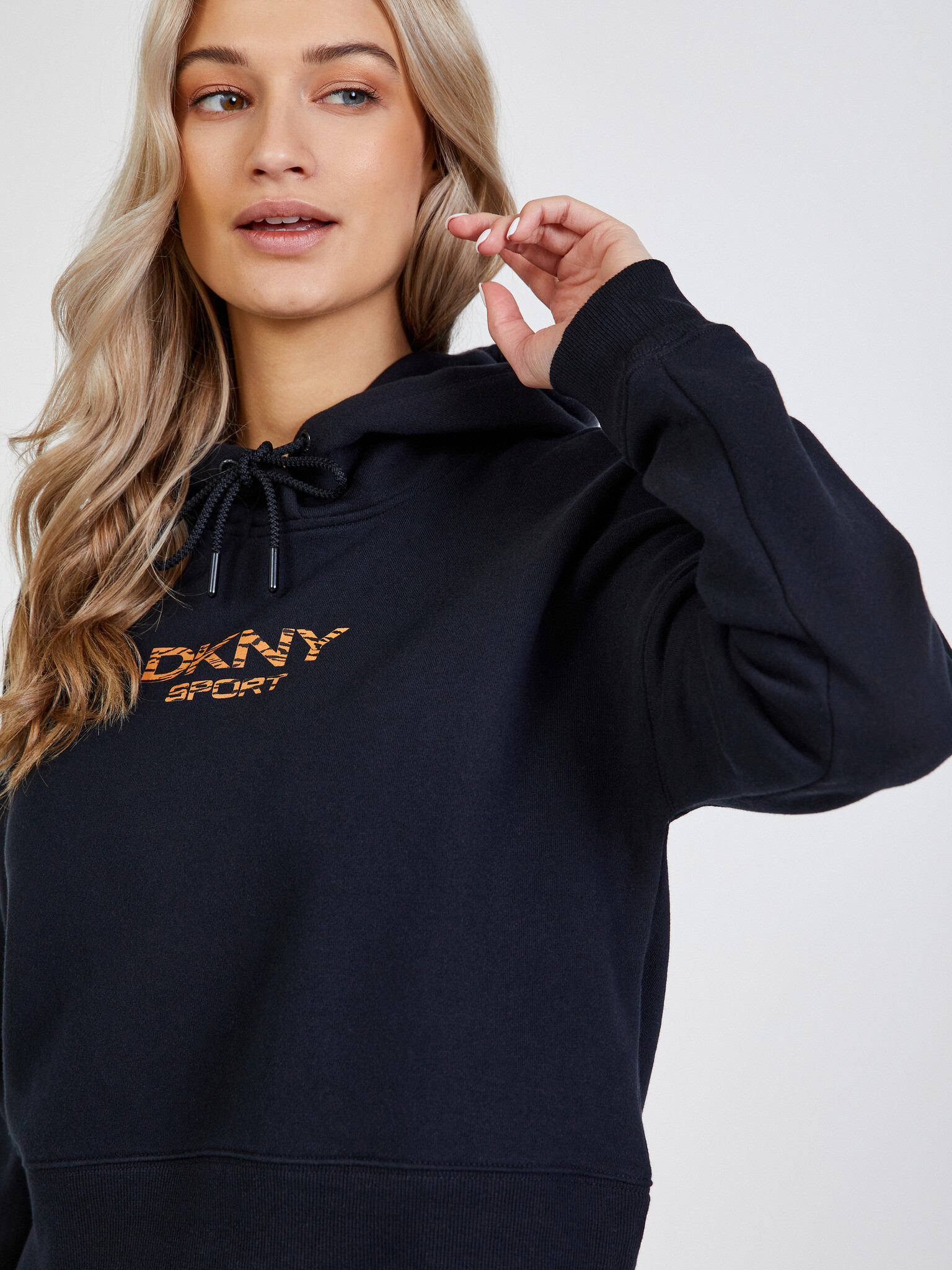 DKNY Pulover Črna - Pepit.si