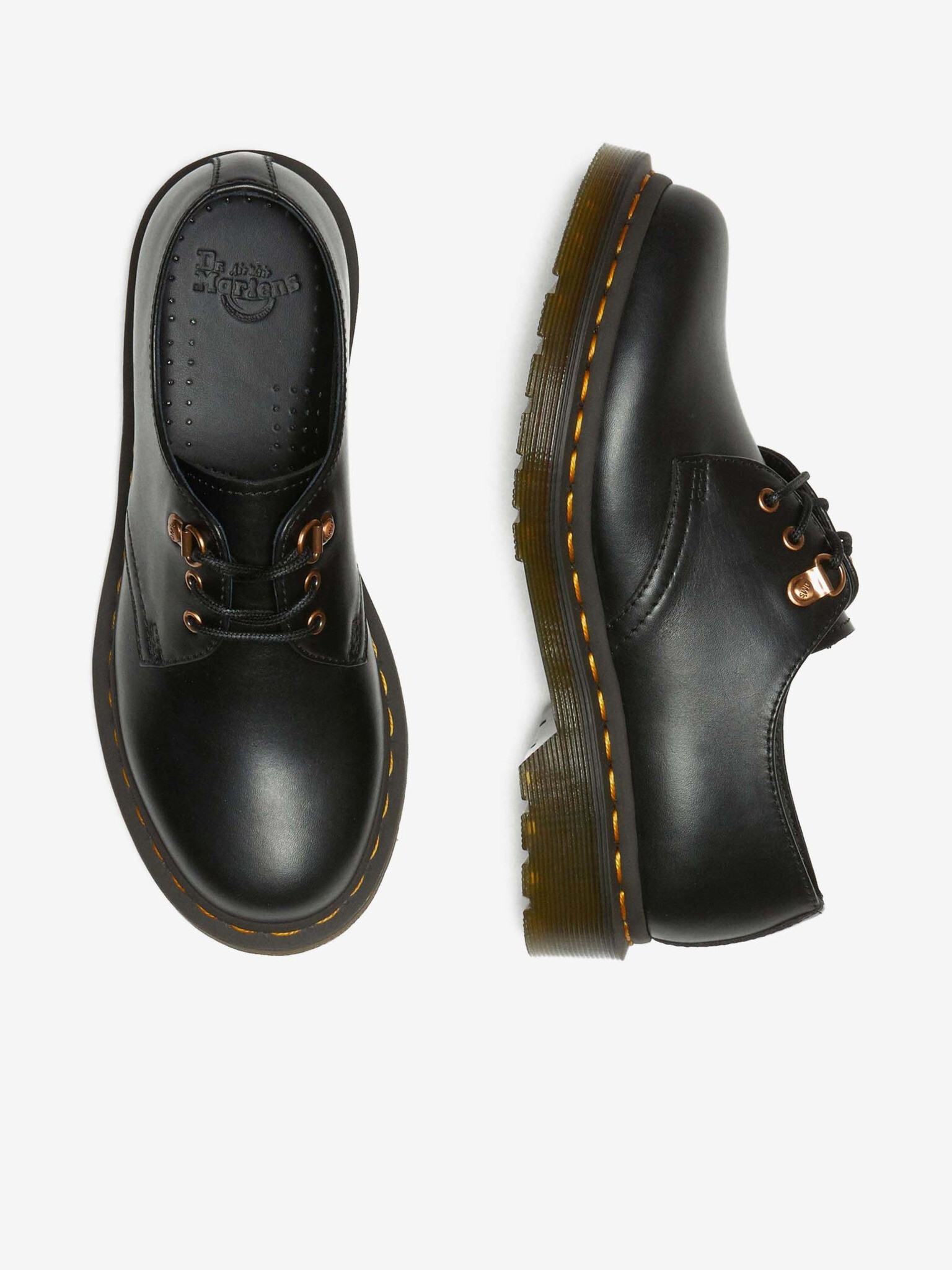 Dr. Martens Vegan 1461 Polčevlji Črna - Pepit.si