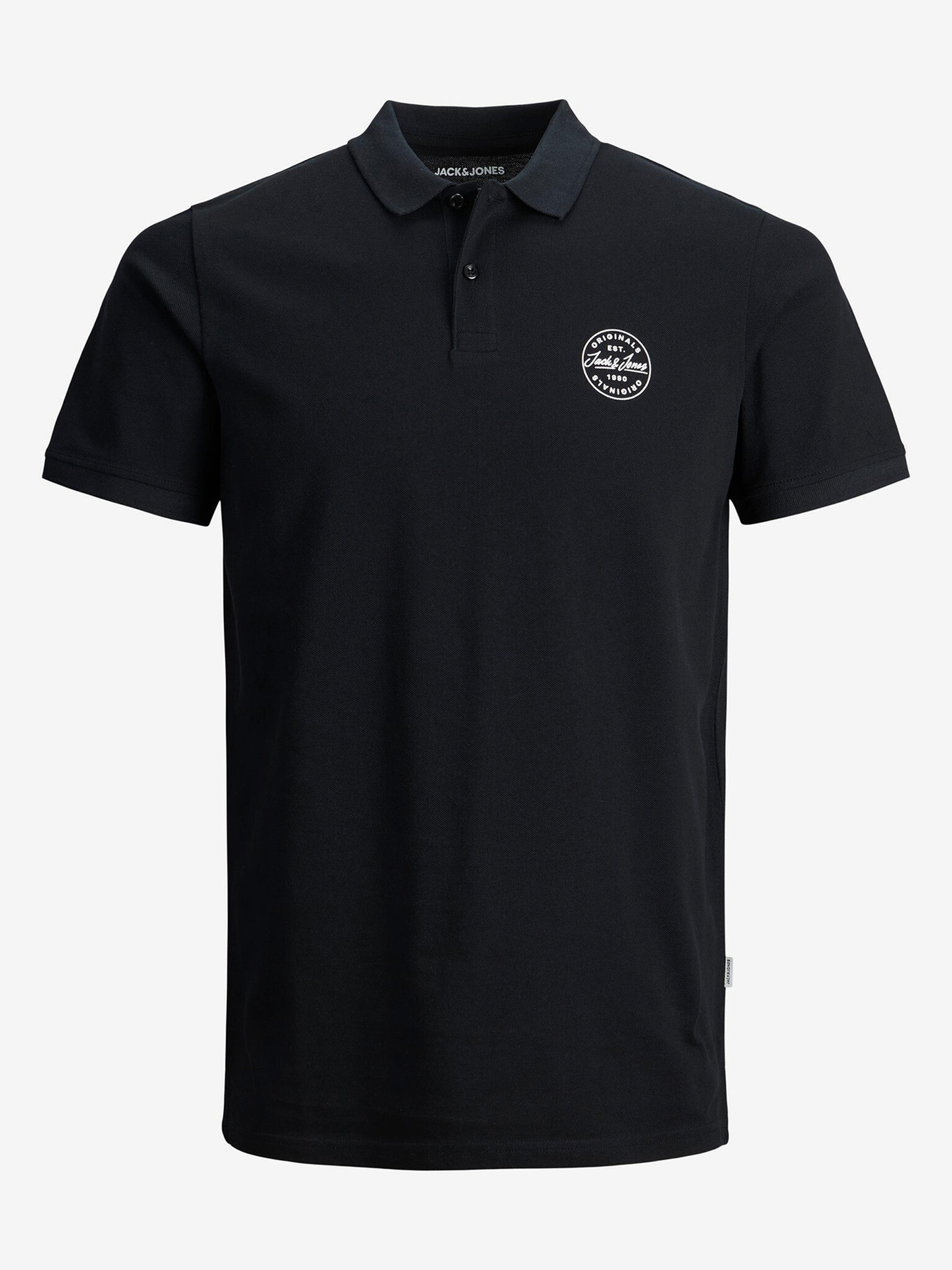 Jack & Jones Shark Polo majica Črna - Pepit.si