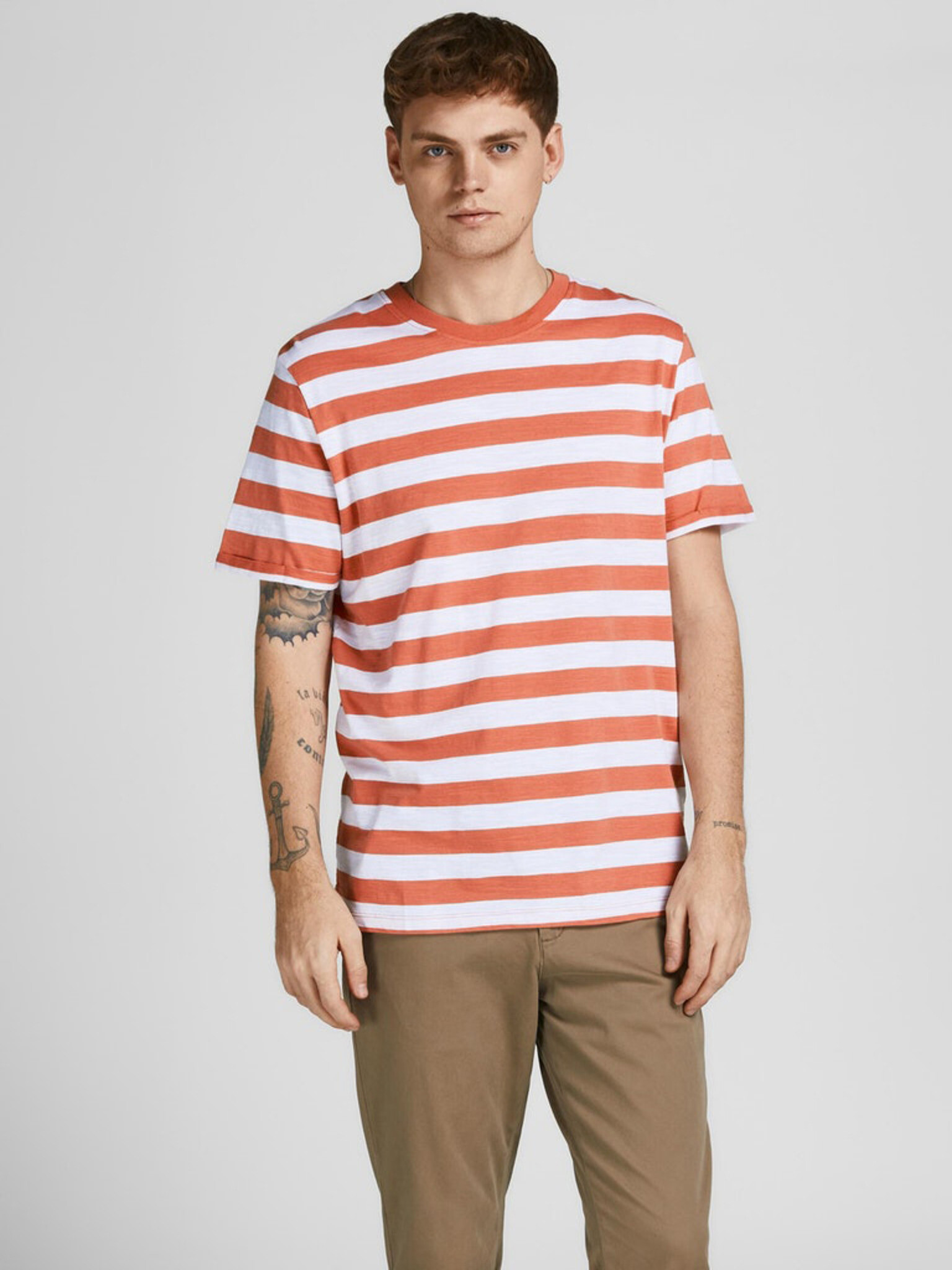 Jack & Jones Tropic Majica Oranžna - Pepit.si