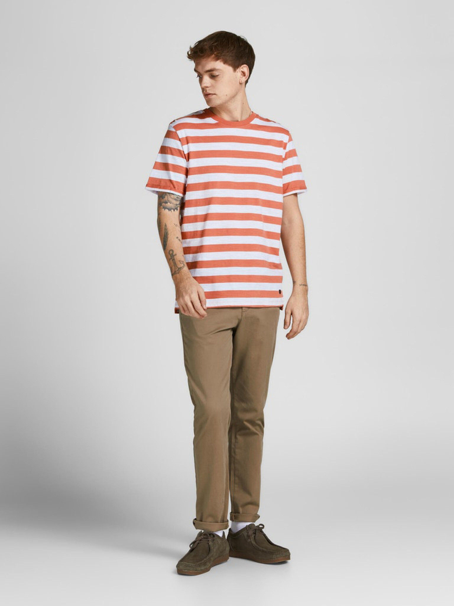 Jack & Jones Tropic Majica Oranžna - Pepit.si