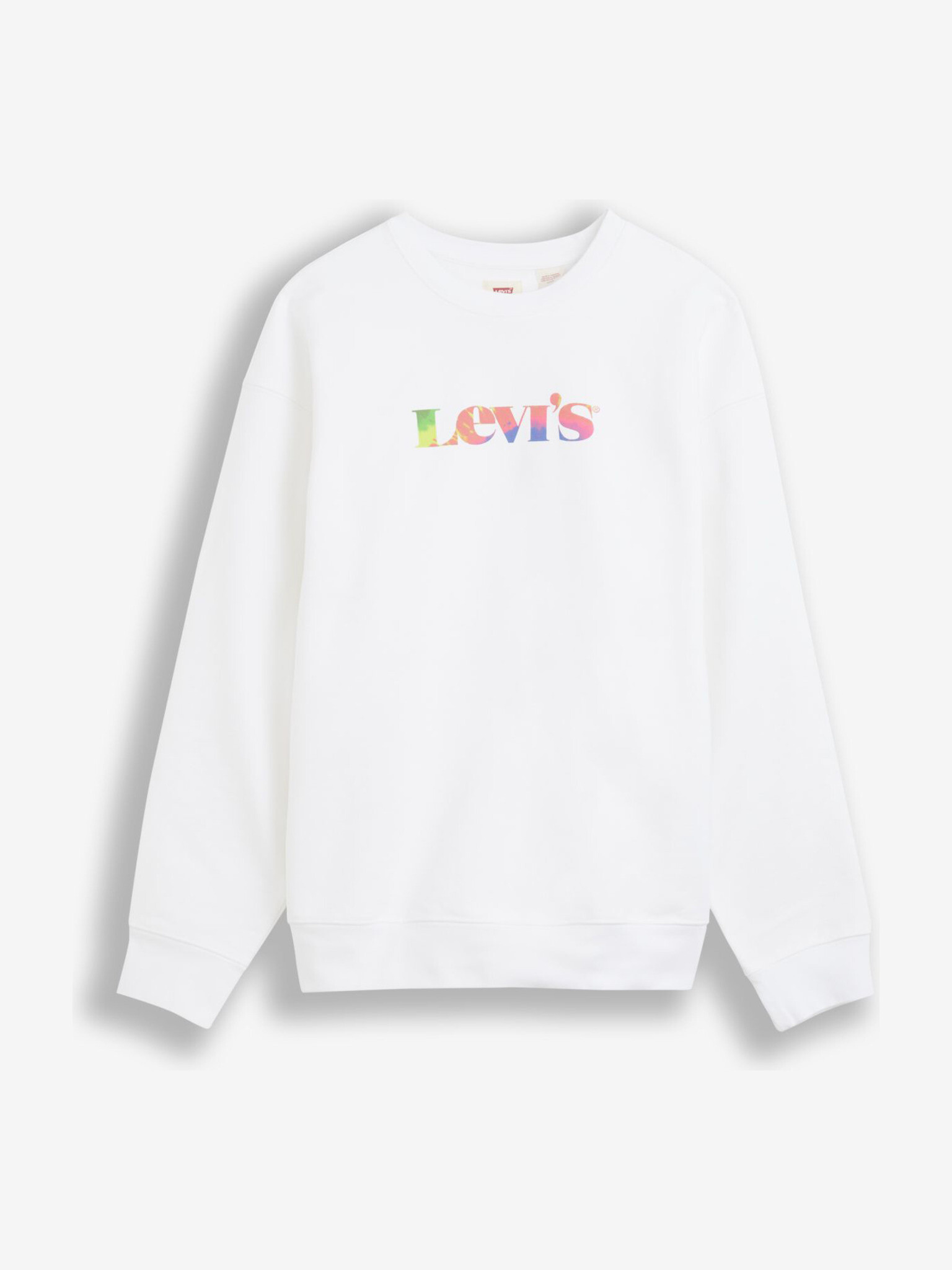 Levi's® Graphic Pai Crew Premium Pulover Bela - Pepit.si