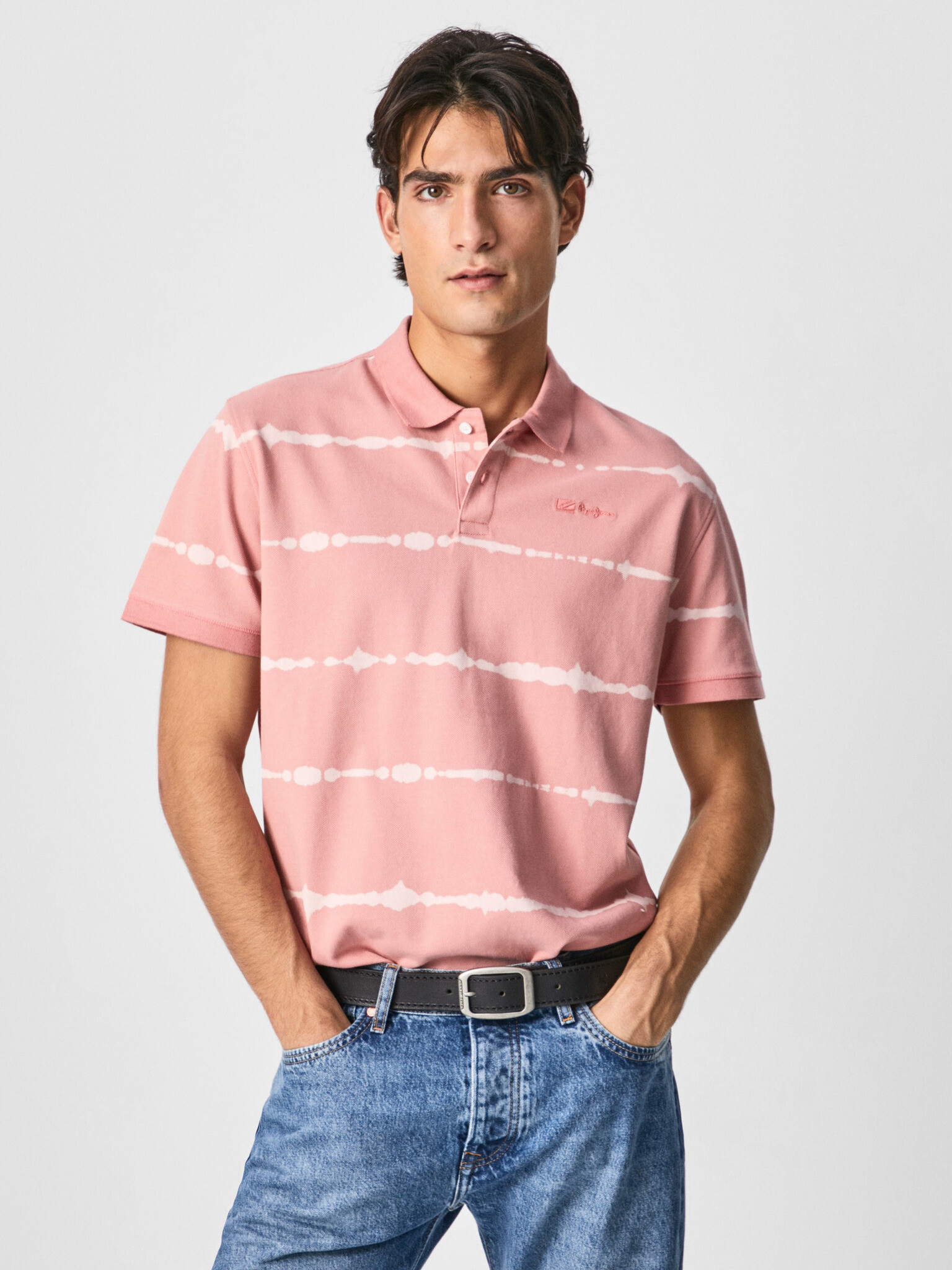 Pepe Jeans Farrell Polo majica Roza - Pepit.si