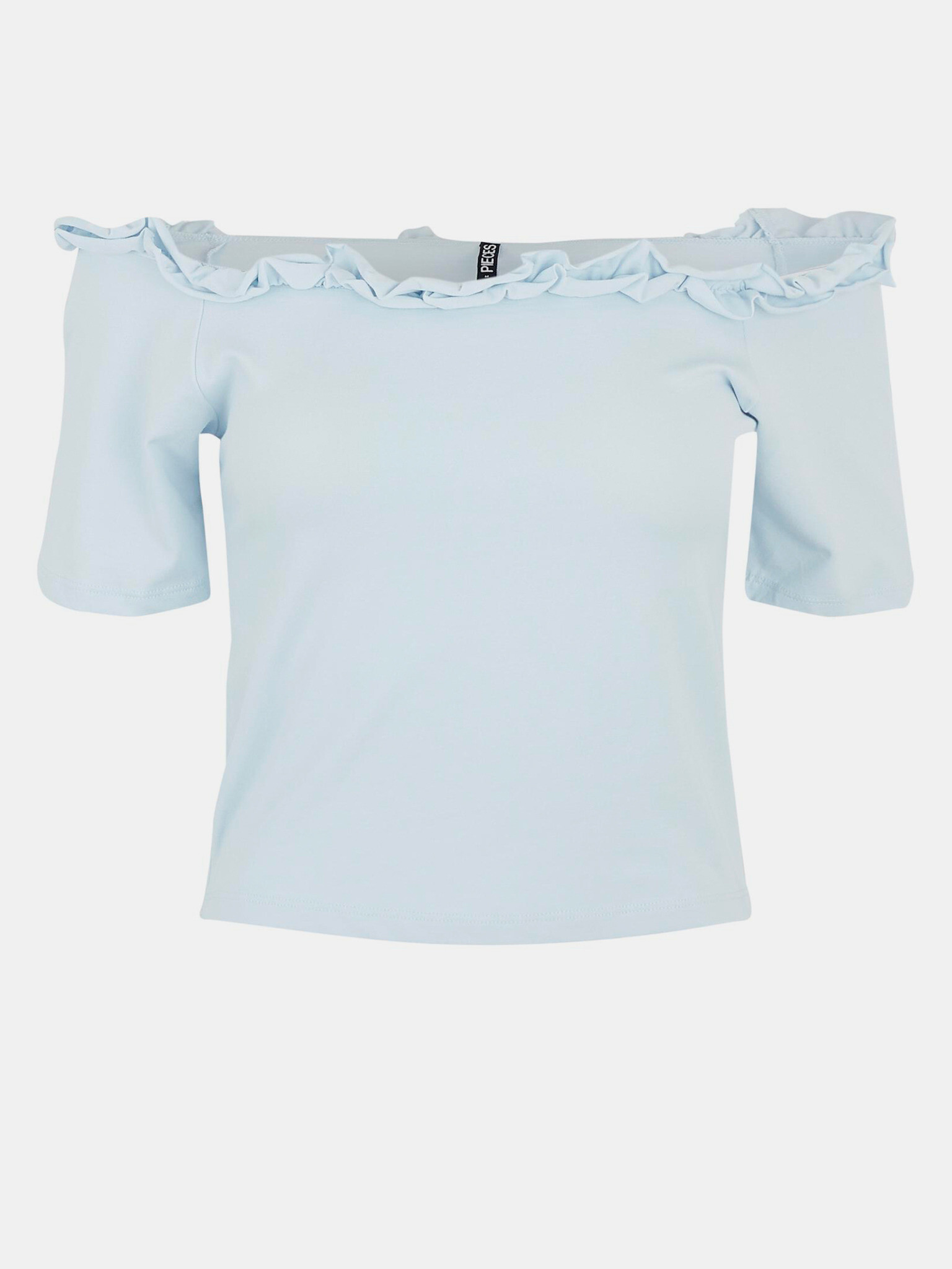 Pieces Leah Crop top Modra - Pepit.si