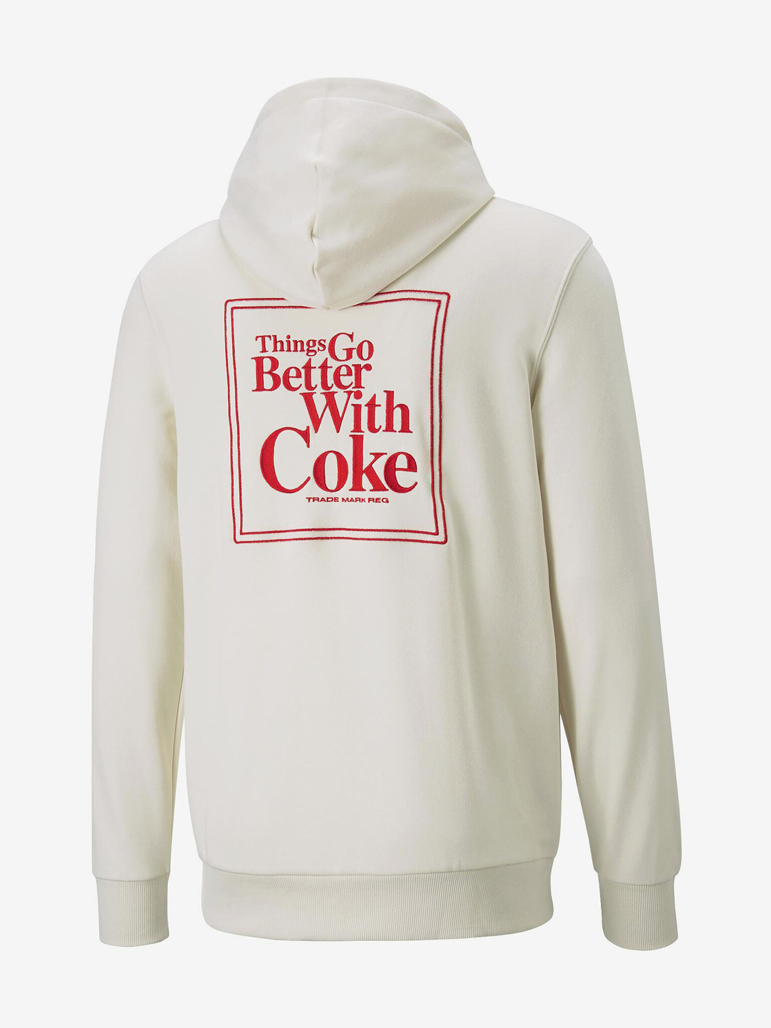 Puma x Coca Cola Pulover Bela - Pepit.si