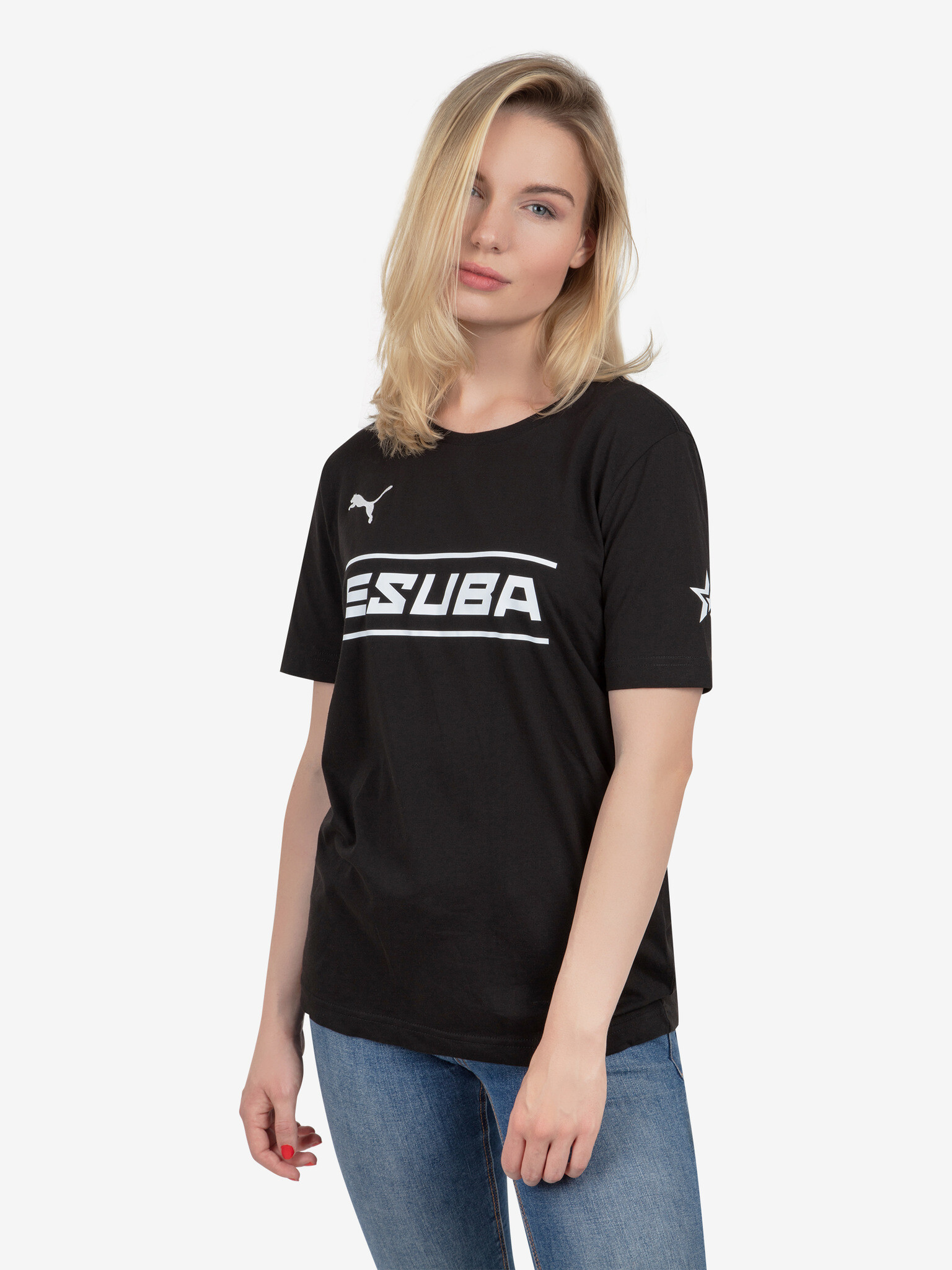 Puma x eSuba Majica Črna - Pepit.si