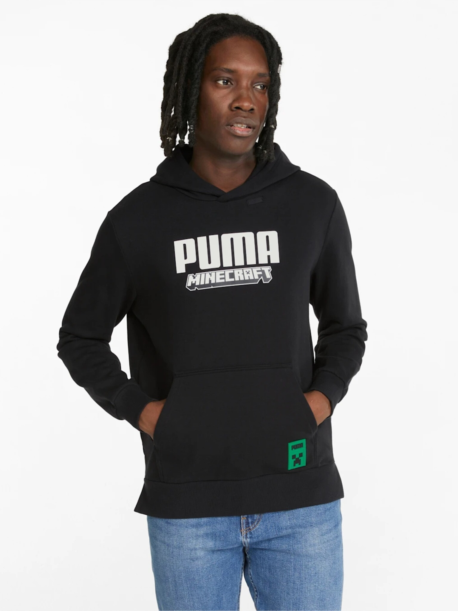 Puma x Minecraft Pulover Črna - Pepit.si