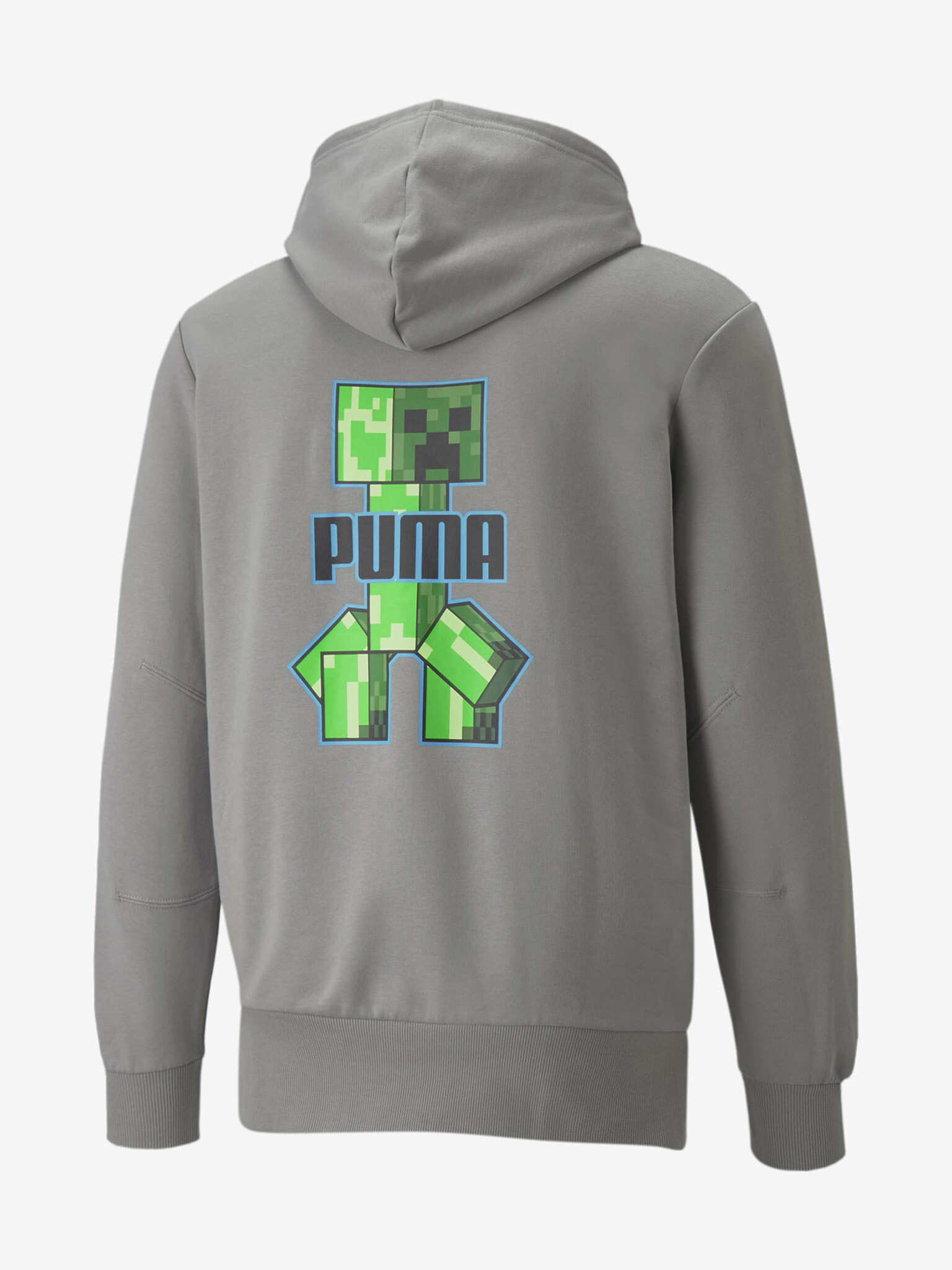 Puma x Minecraft Pulover Siva - Pepit.si