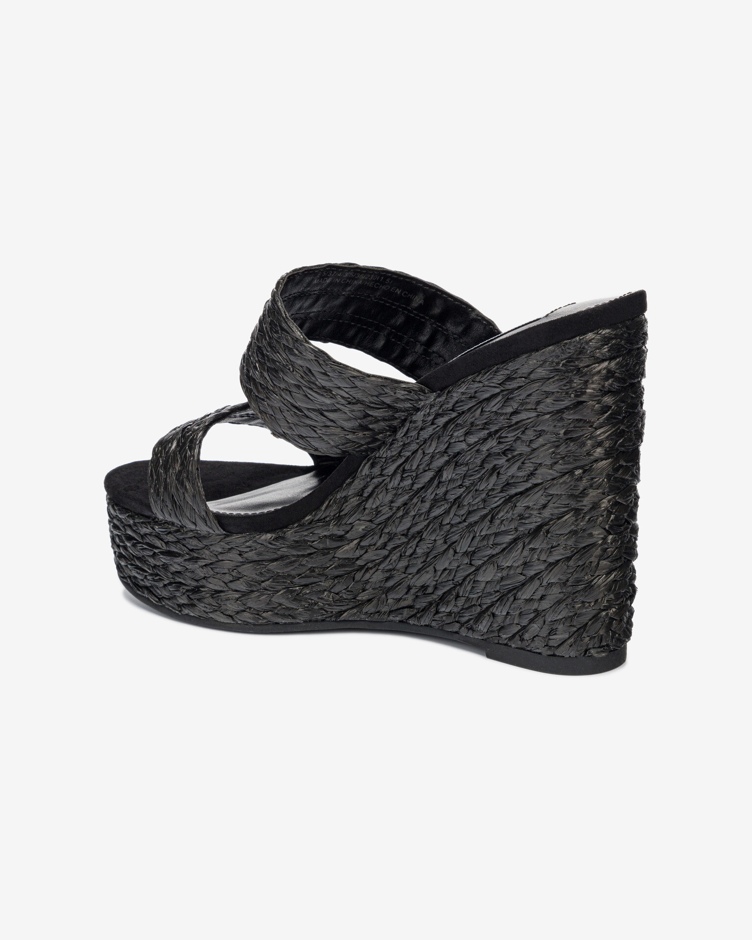 Steve Madden Sunflower Wedge Čevlji s polno peto Črna - Pepit.si