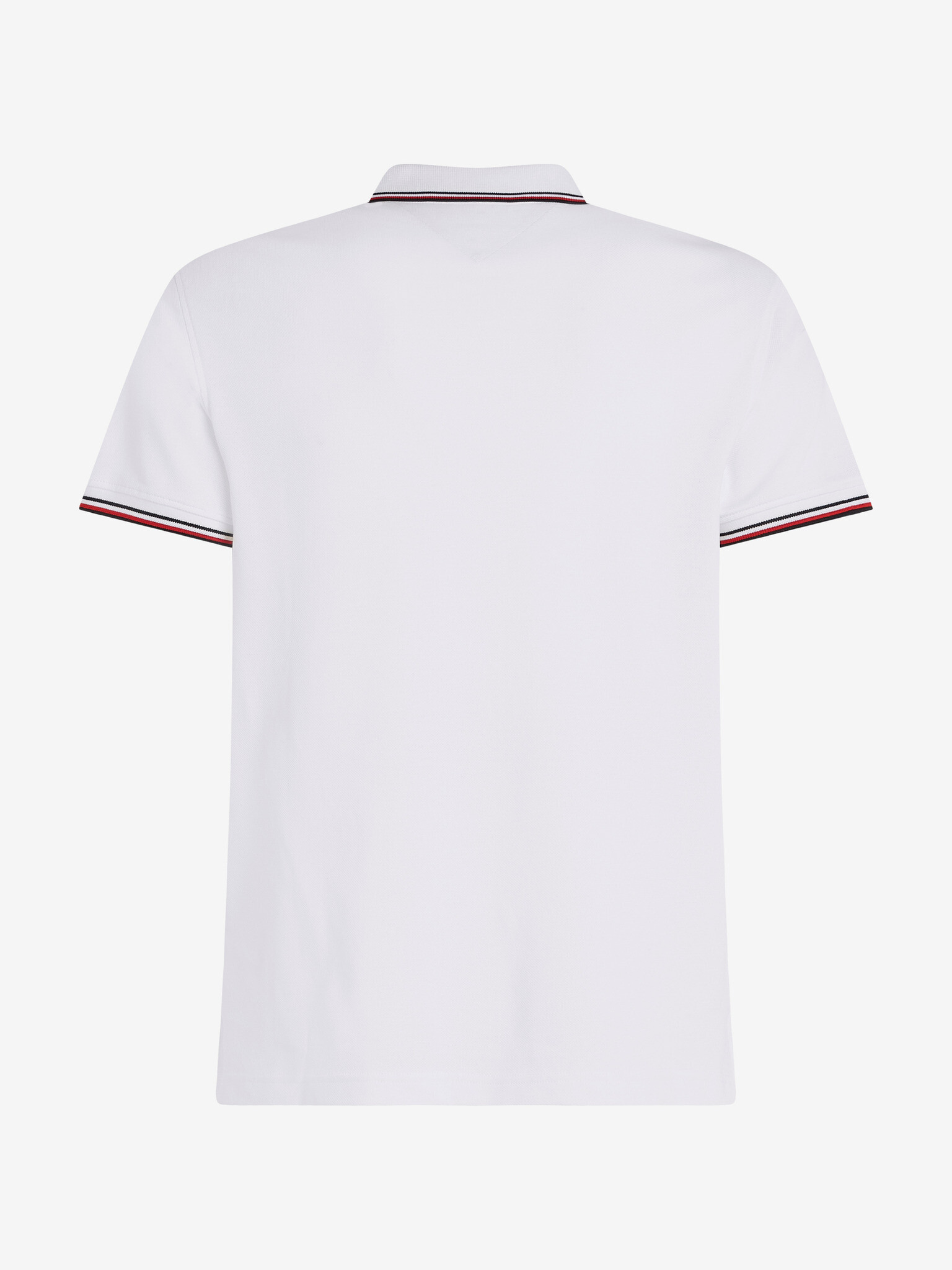 Tommy Hilfiger 1985 Tipped Slim Polo majica Bela - Pepit.si