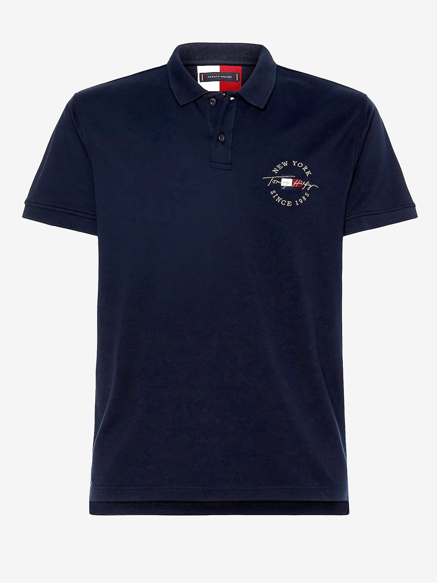 Tommy Hilfiger Icon Logo Interlock Polo majica Modra - Pepit.si