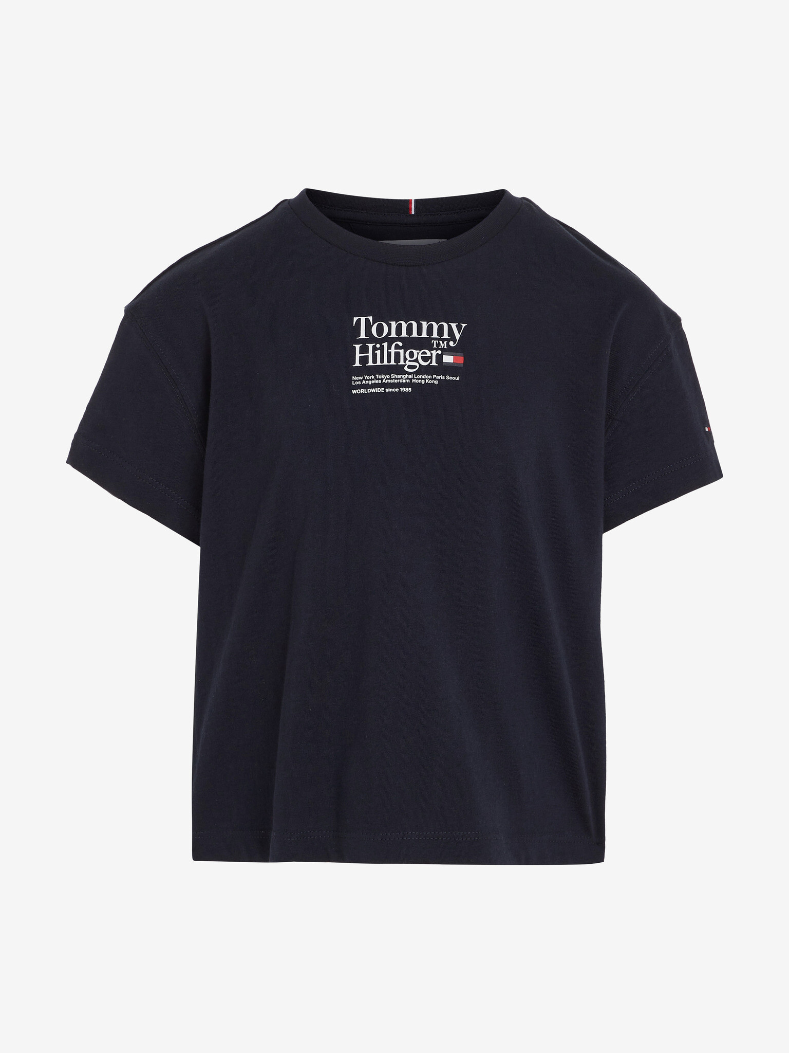 Tommy Hilfiger Majica otroška Modra - Pepit.si