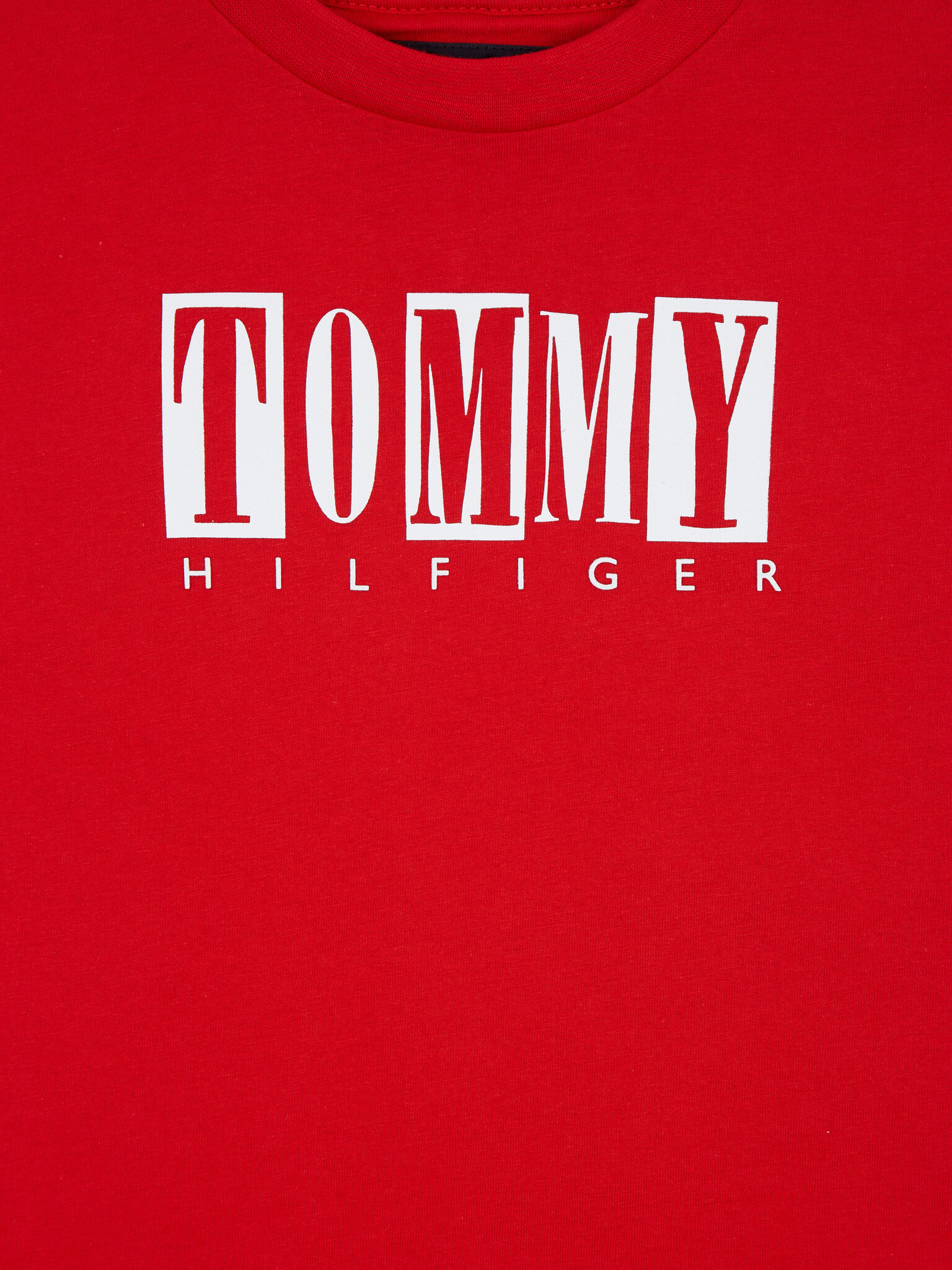 Tommy Hilfiger Majica otroška Rdeča - Pepit.si