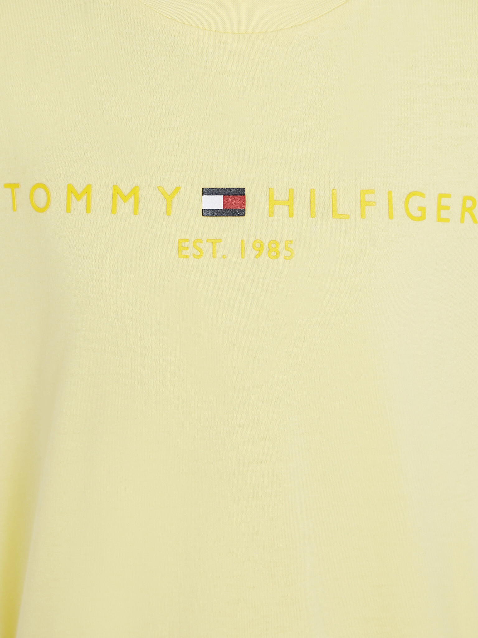 Tommy Hilfiger Majica otroška Rumena - Pepit.si