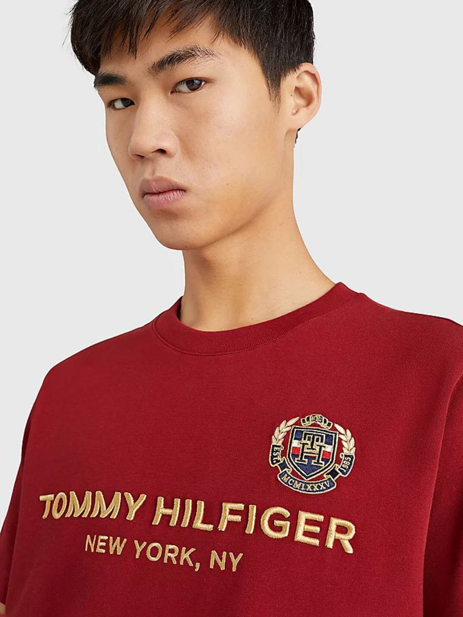 Tommy Hilfiger Majica Rdeča - Pepit.si