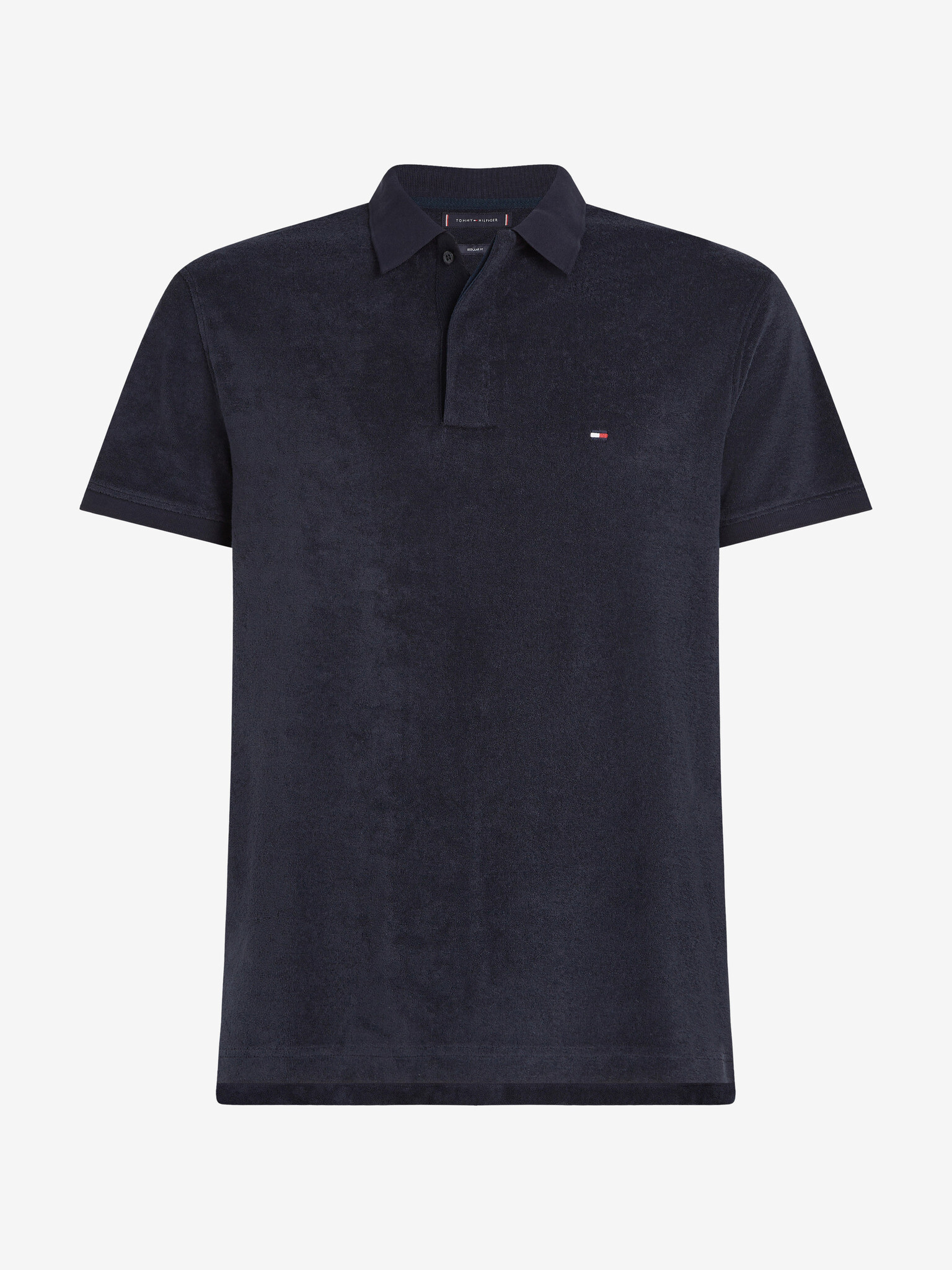 Tommy Hilfiger Micro Towelling Polo majica Modra - Pepit.si