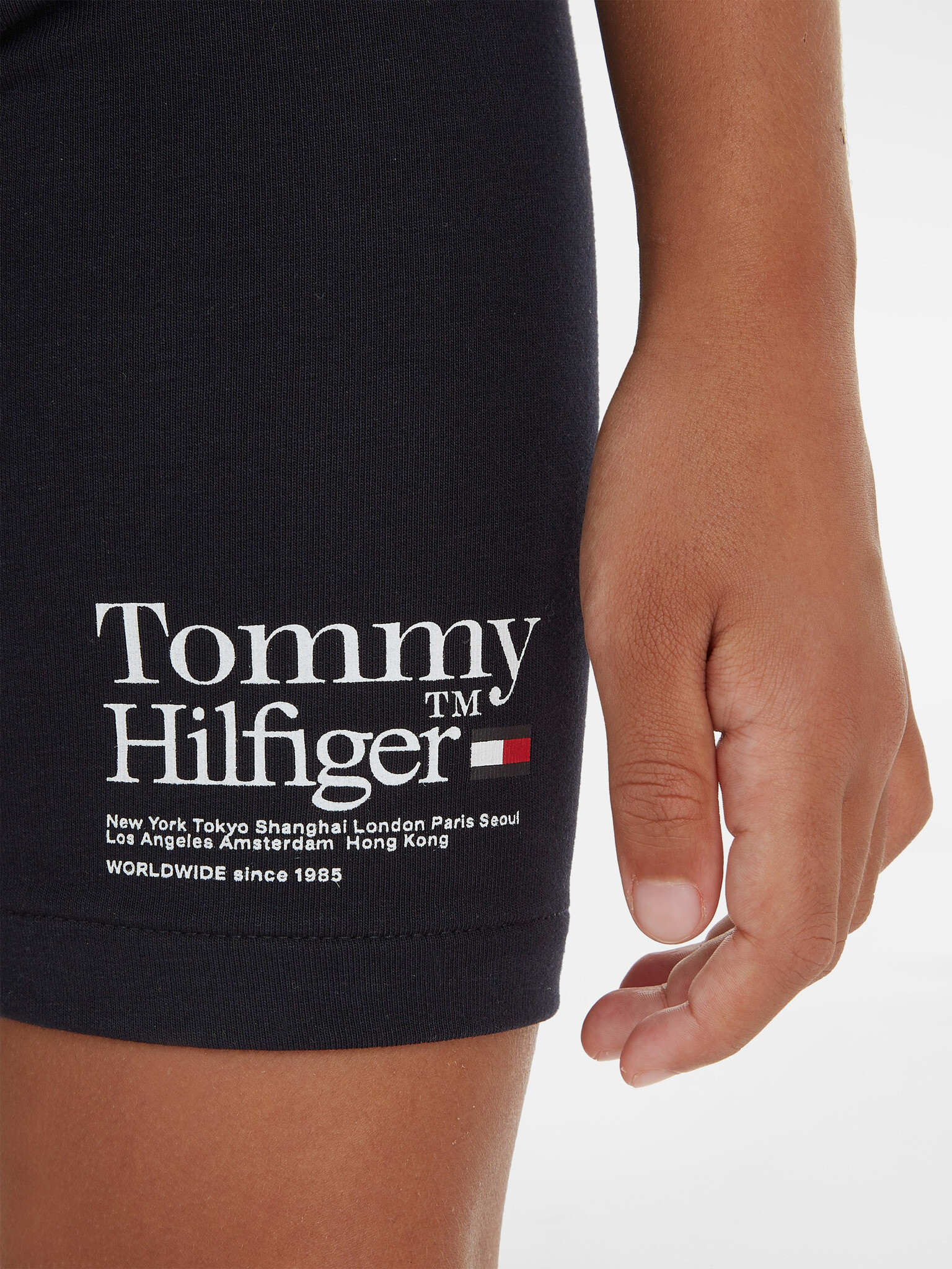 Tommy Hilfiger Otroške kratke hlače Modra - Pepit.si