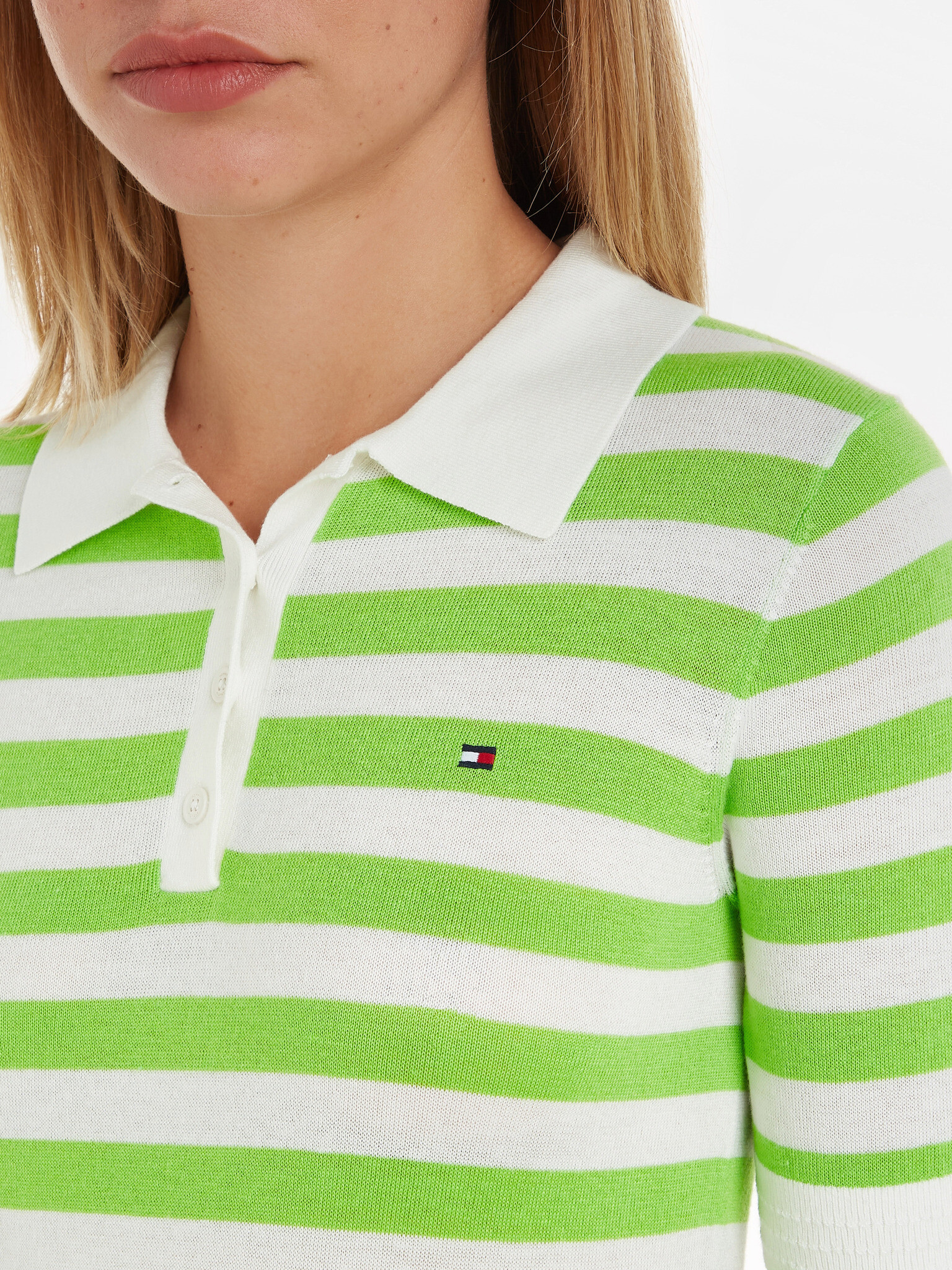 Tommy Hilfiger Polo majica Bela - Pepit.si