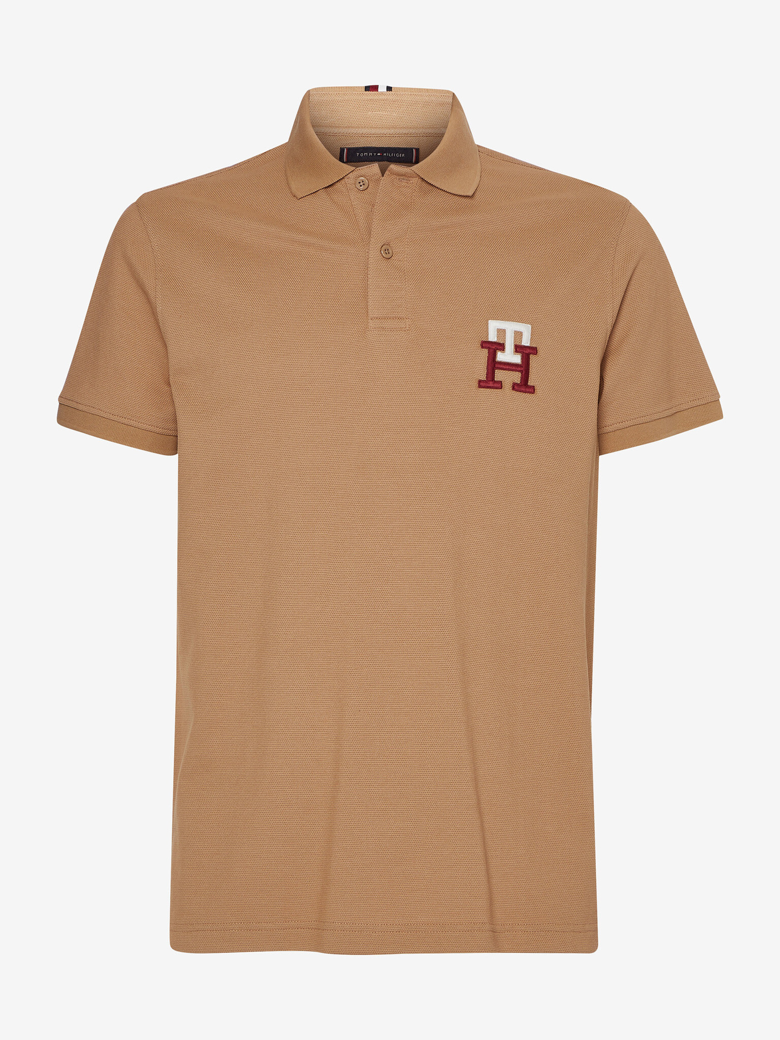 Tommy Hilfiger Polo majica Rjava - Pepit.si