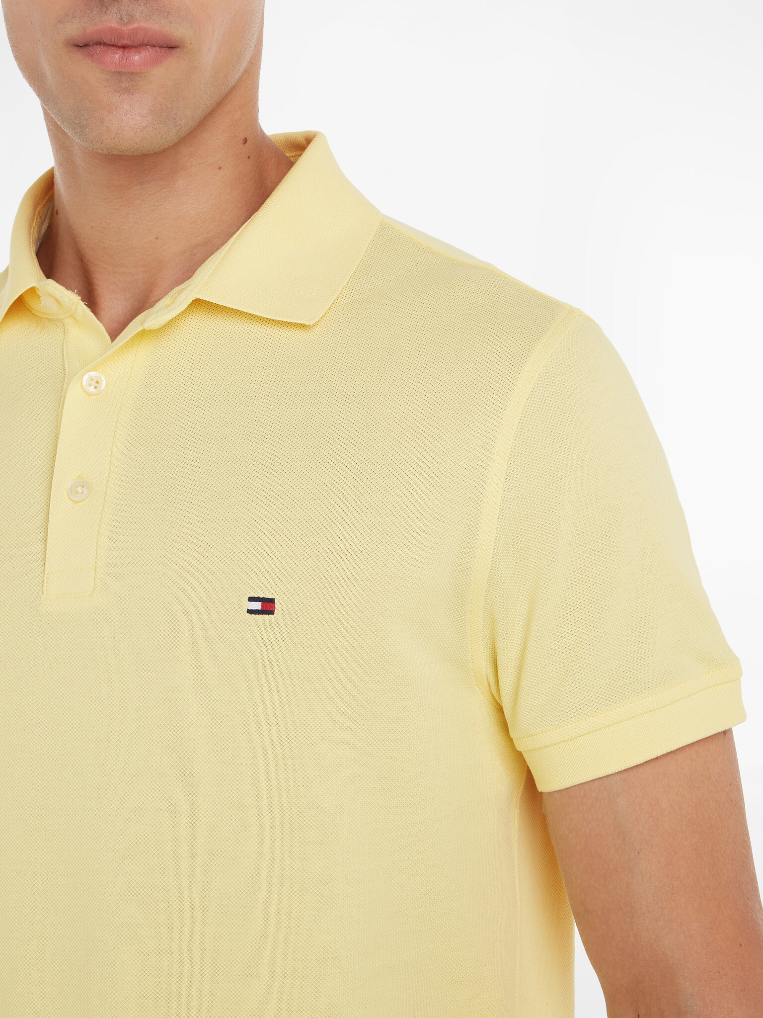 Tommy Hilfiger Polo majica Rumena - Pepit.si