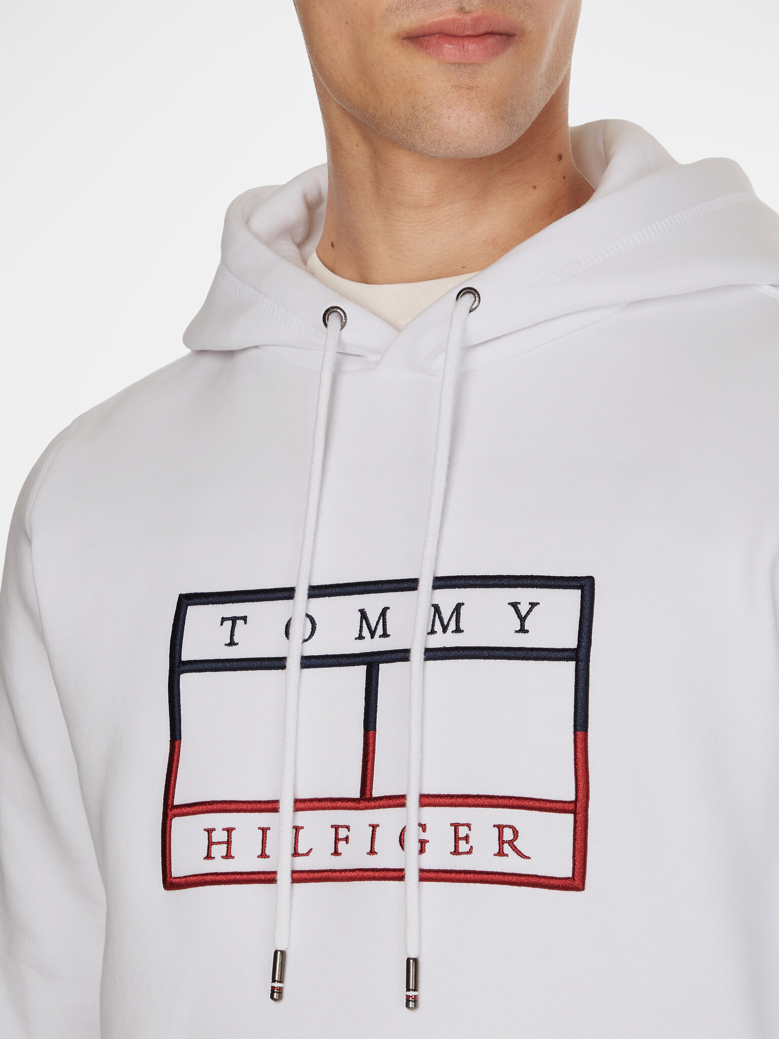 Tommy Hilfiger Pulover Bela - Pepit.si