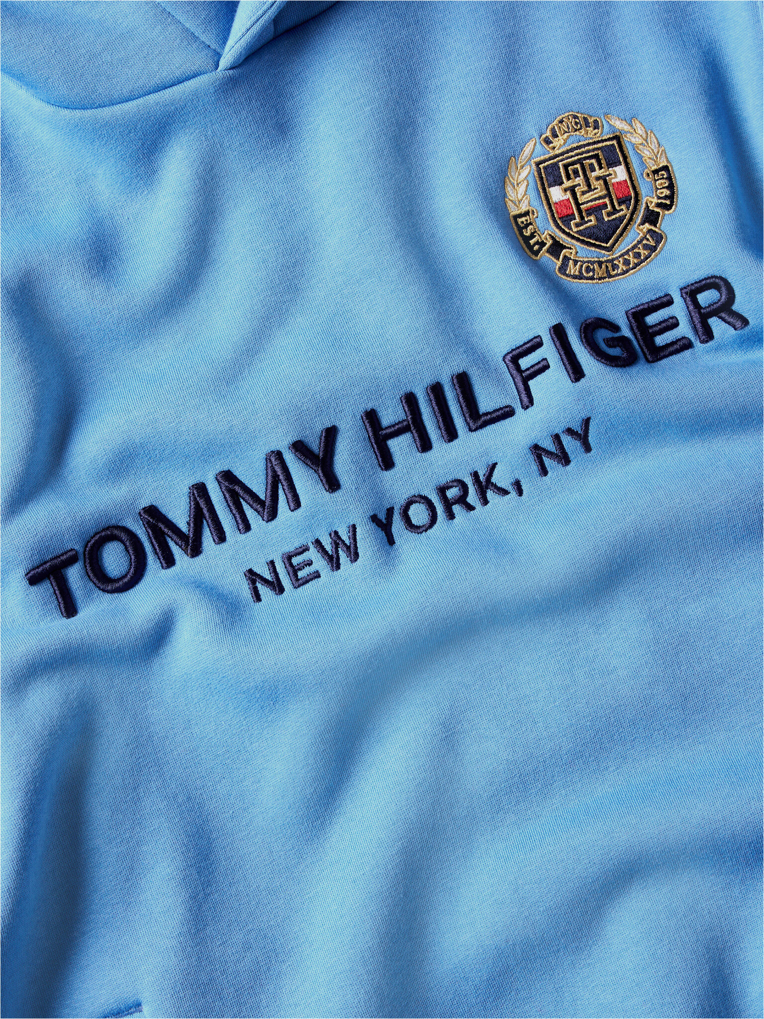 Tommy Hilfiger Pulover Modra - Pepit.si