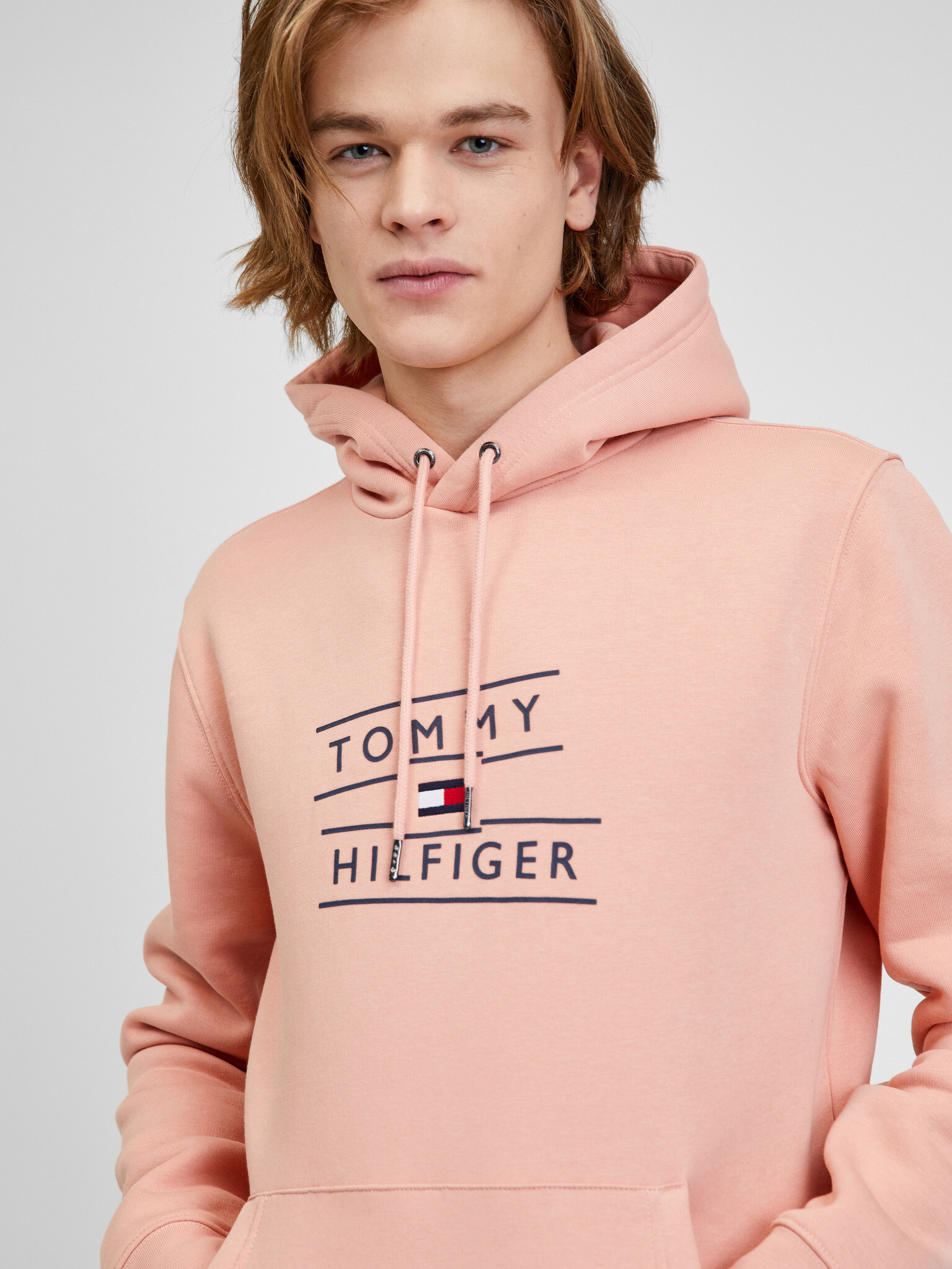 Tommy Hilfiger Pulover Oranžna - Pepit.si