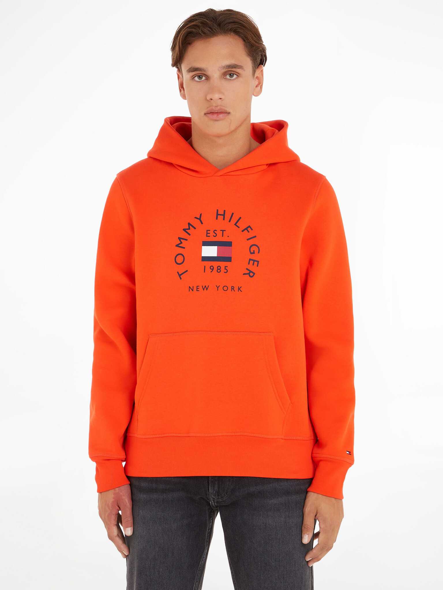 Tommy Hilfiger Pulover Oranžna - Pepit.si