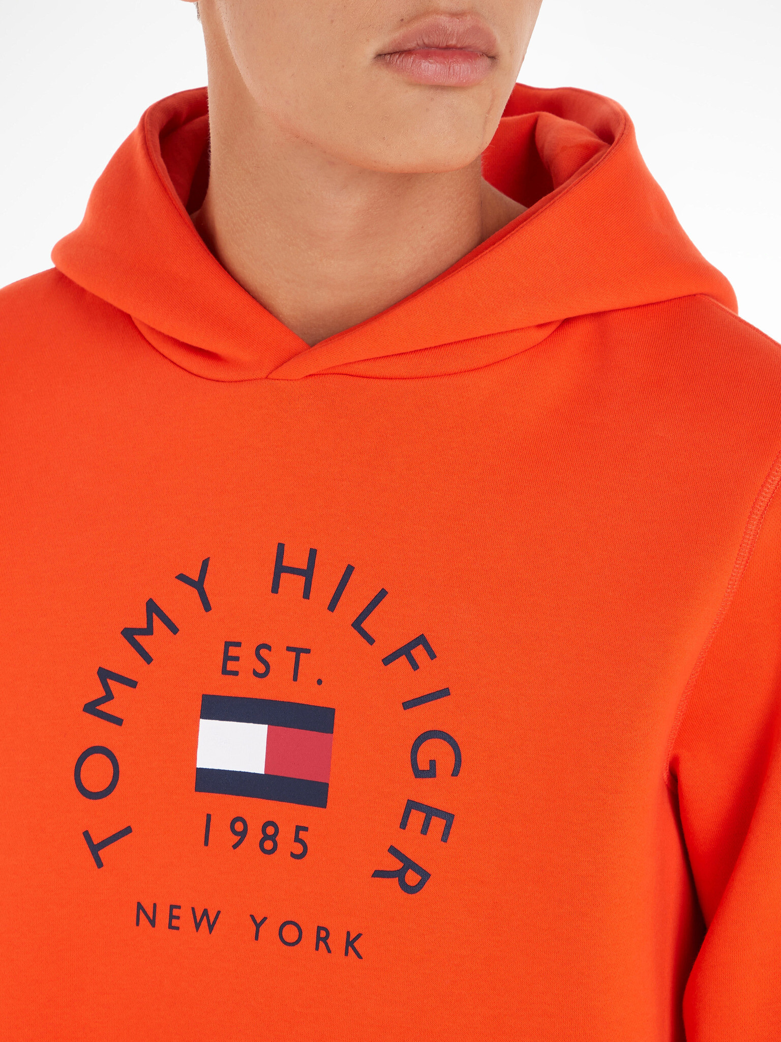 Tommy Hilfiger Pulover Oranžna - Pepit.si