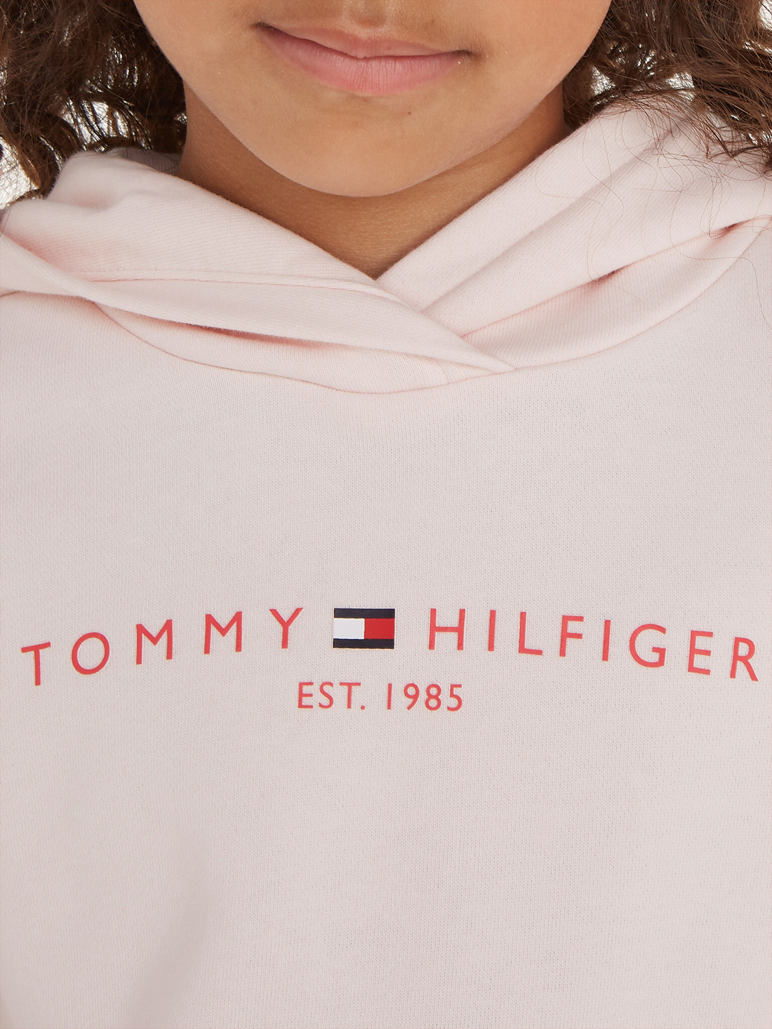 Tommy Hilfiger Pulover otroška Roza - Pepit.si