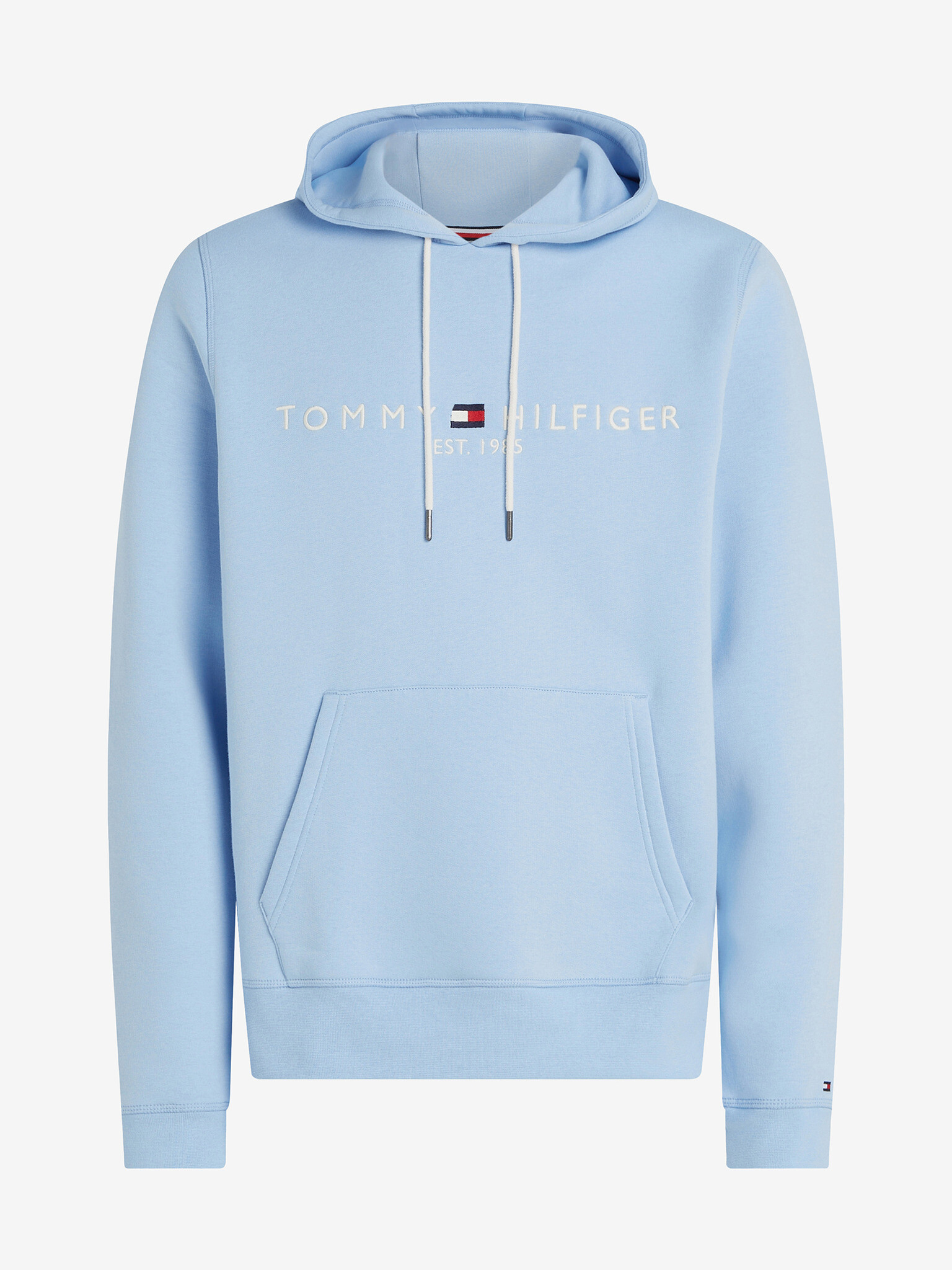 Tommy Hilfiger Tommy Logo Hoody Pulover Modra - Pepit.si