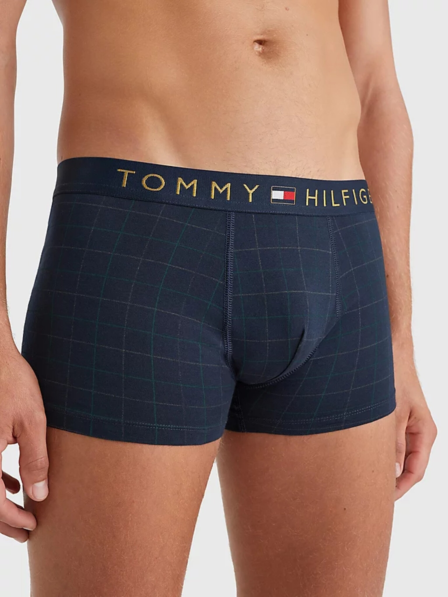 Tommy Hilfiger Underwear Boksarice Modra - Pepit.si