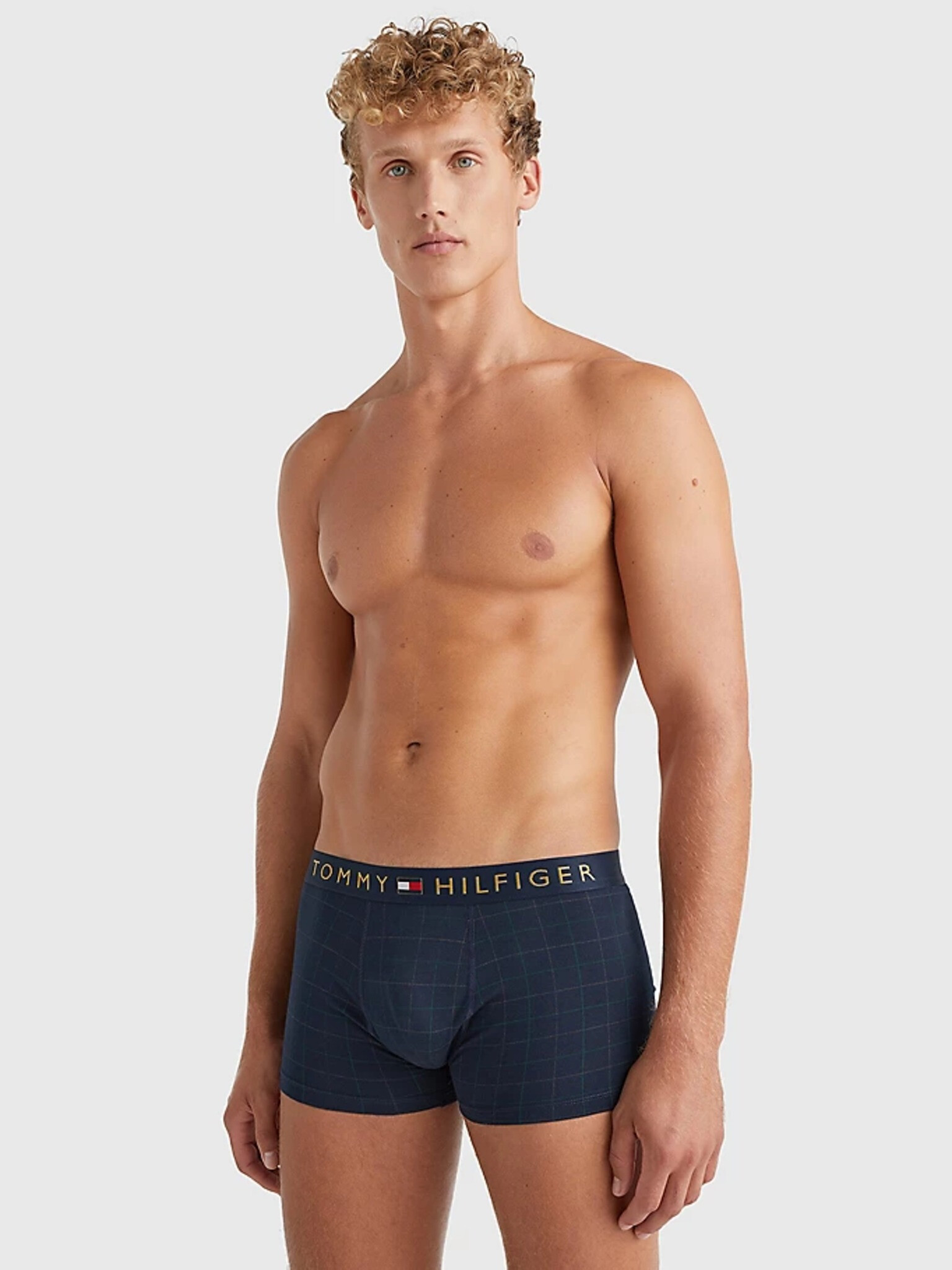 Tommy Hilfiger Underwear Boksarice Modra - Pepit.si