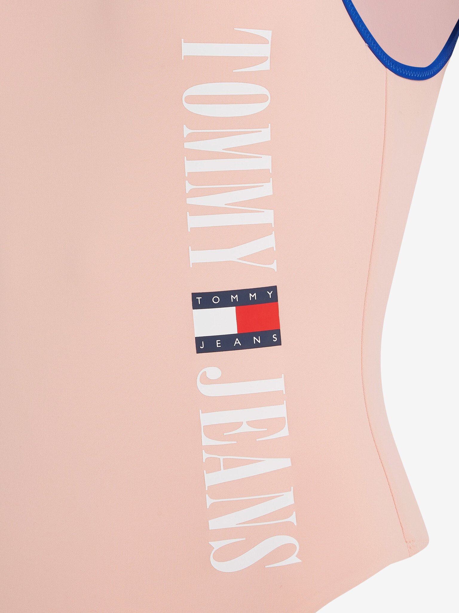 Tommy Hilfiger Underwear One Piece Runway Enodelne kopalke Roza - Pepit.si