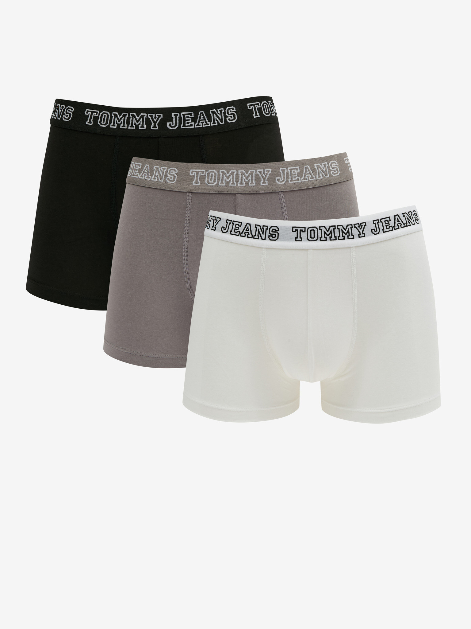 Tommy Hilfiger Underwear Oprijete boksarice 3 Piece Črna - Pepit.si