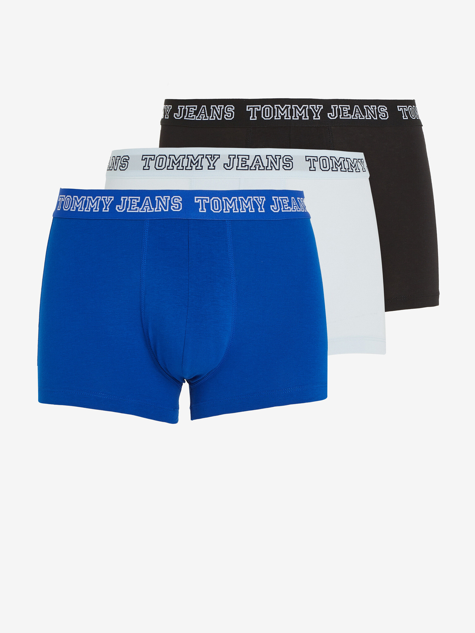 Tommy Hilfiger Underwear Oprijete boksarice 3 Piece Modra - Pepit.si