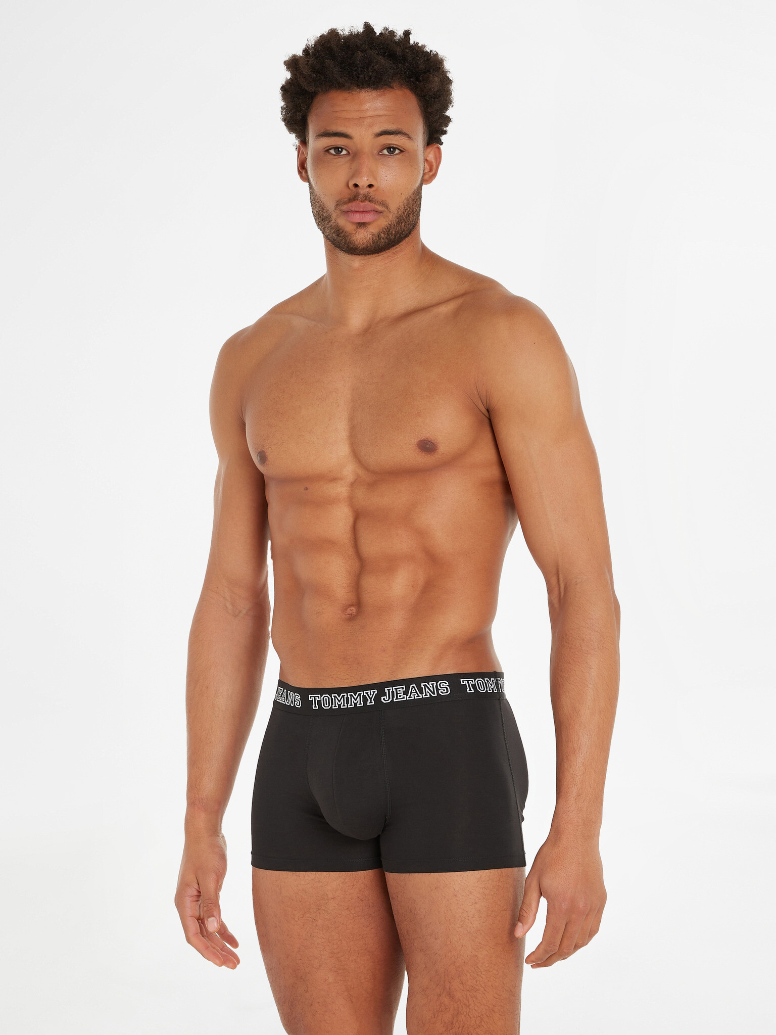 Tommy Hilfiger Underwear Oprijete boksarice 3 Piece Modra - Pepit.si