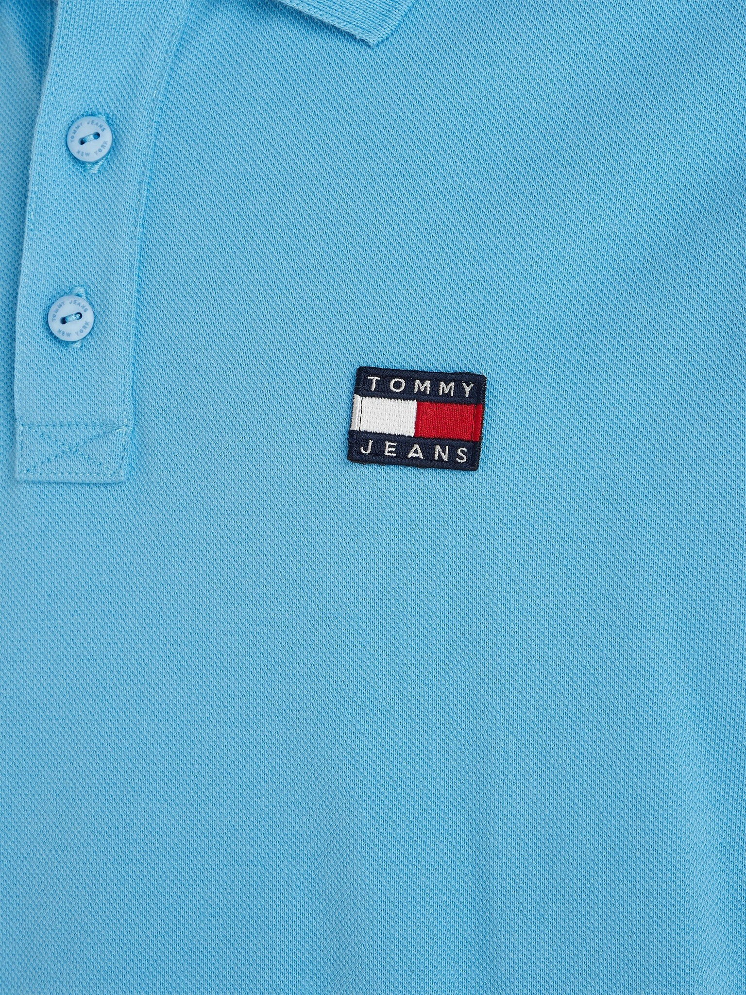 Tommy Jeans Badge Polo majica Modra - Pepit.si