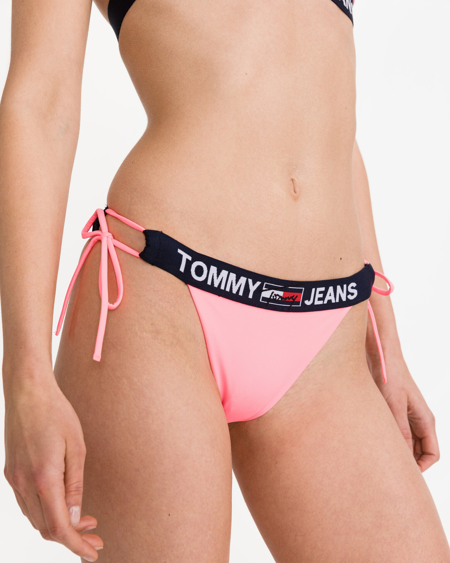 Tommy Jeans Cheeky String Spodnji del kopalk Roza - Pepit.si