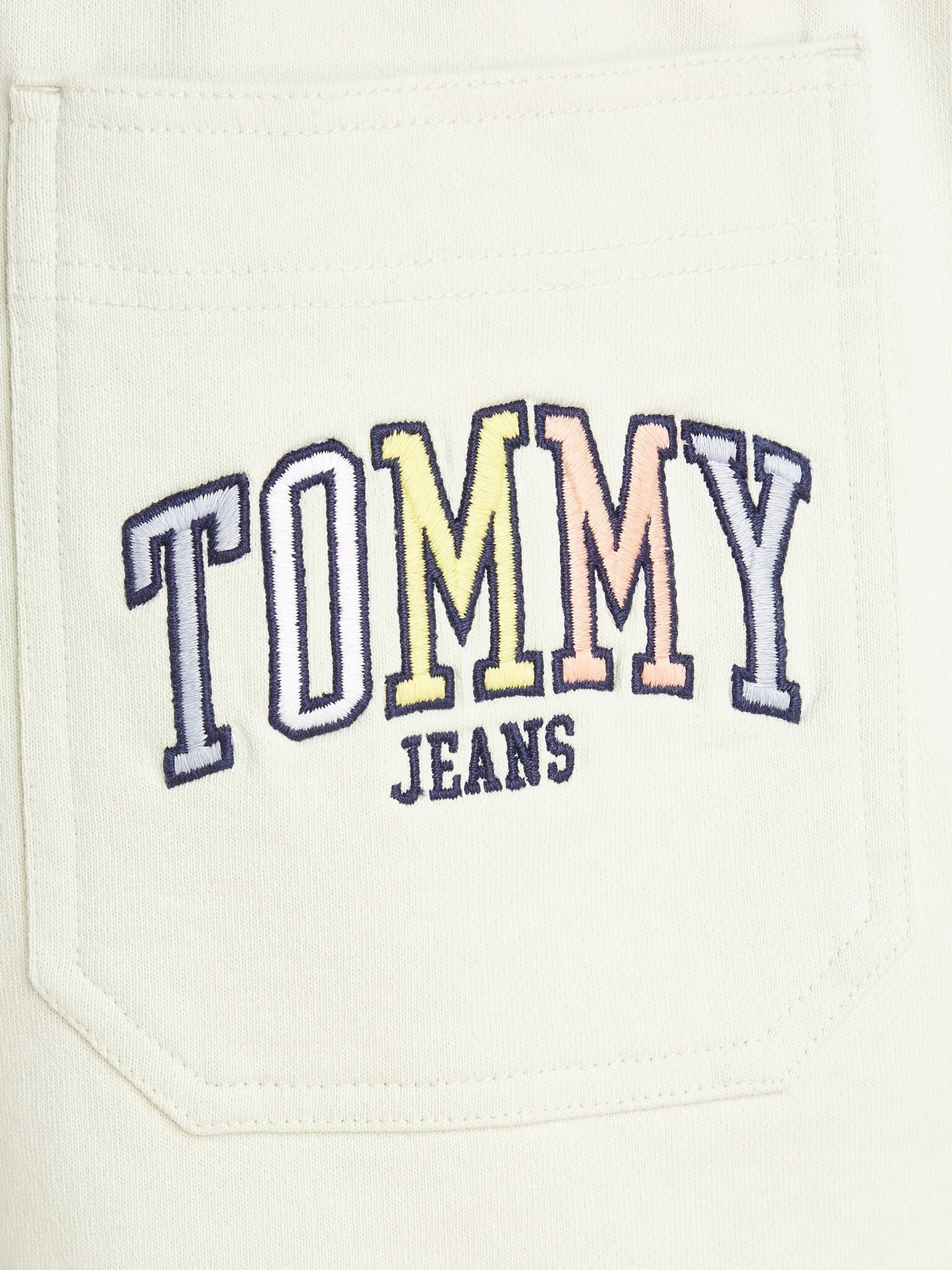 Tommy Jeans College Pop Surger Kratke hlače Zelena - Pepit.si