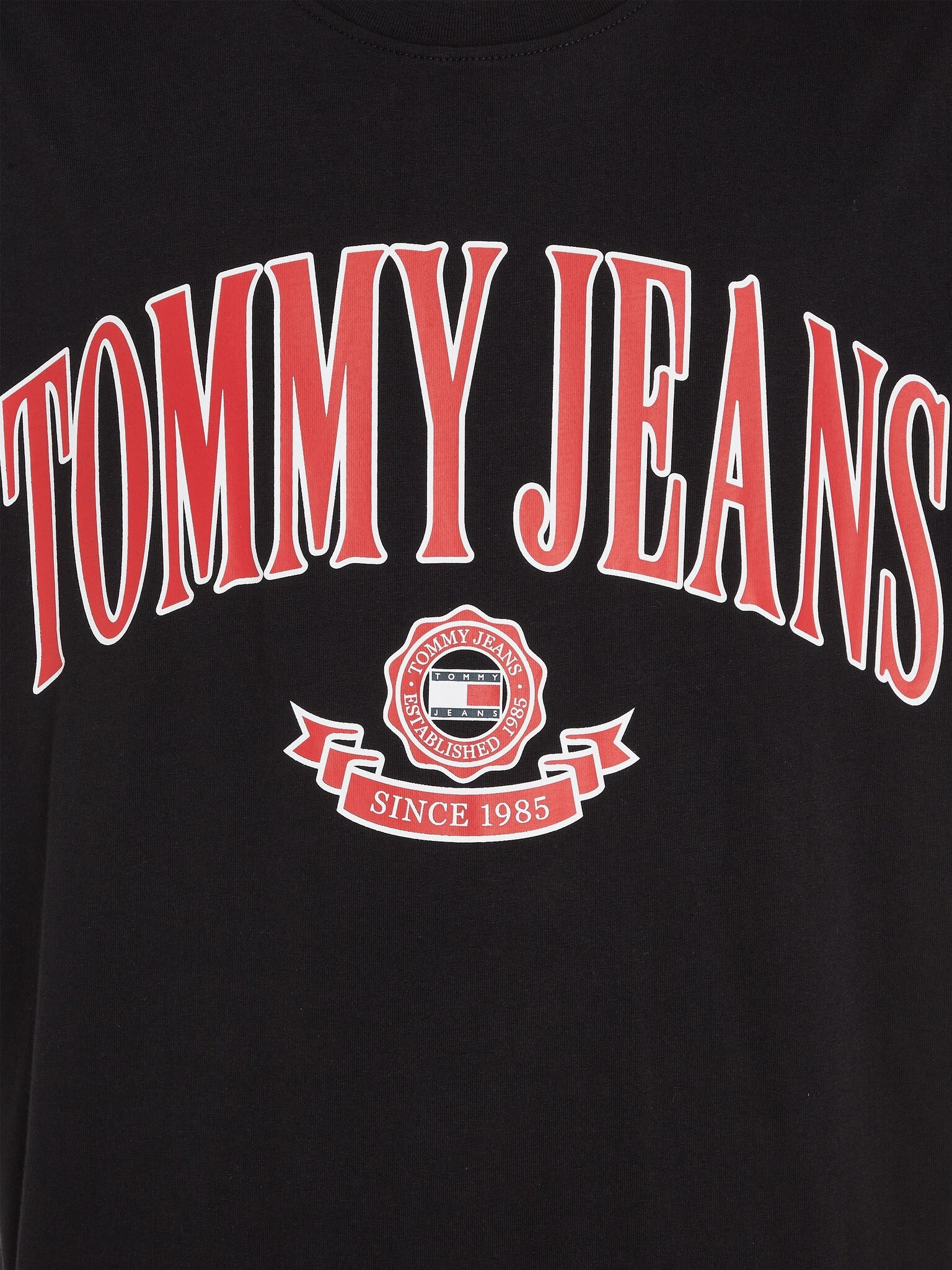 Tommy Jeans Modern Prep Majica Črna - Pepit.si