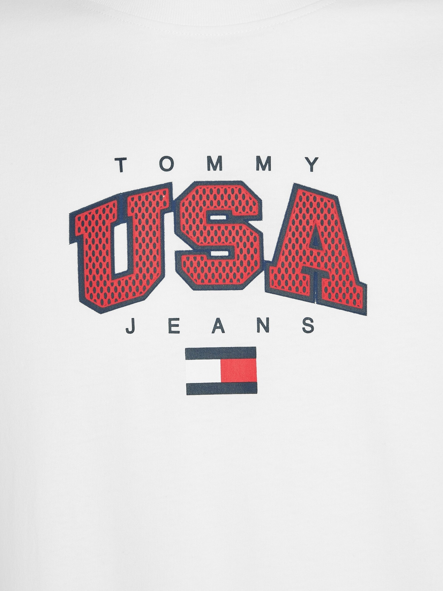 Tommy Jeans Modern Sport Majica Bela - Pepit.si