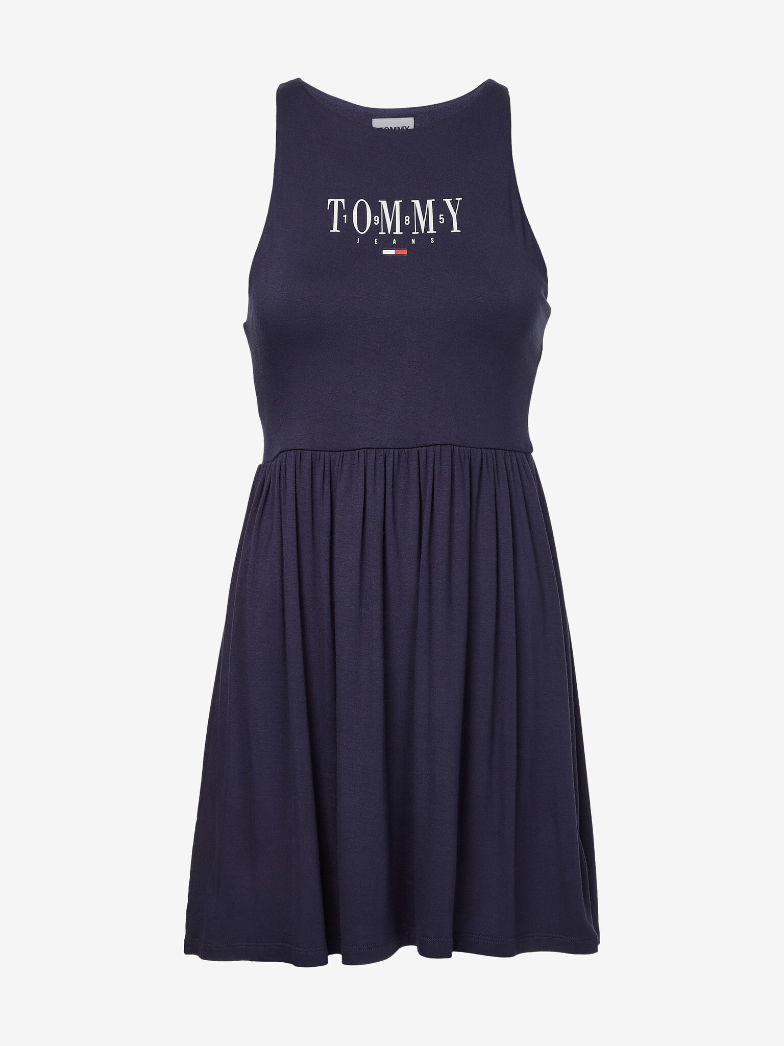 Tommy Jeans Obleka Modra - Pepit.si